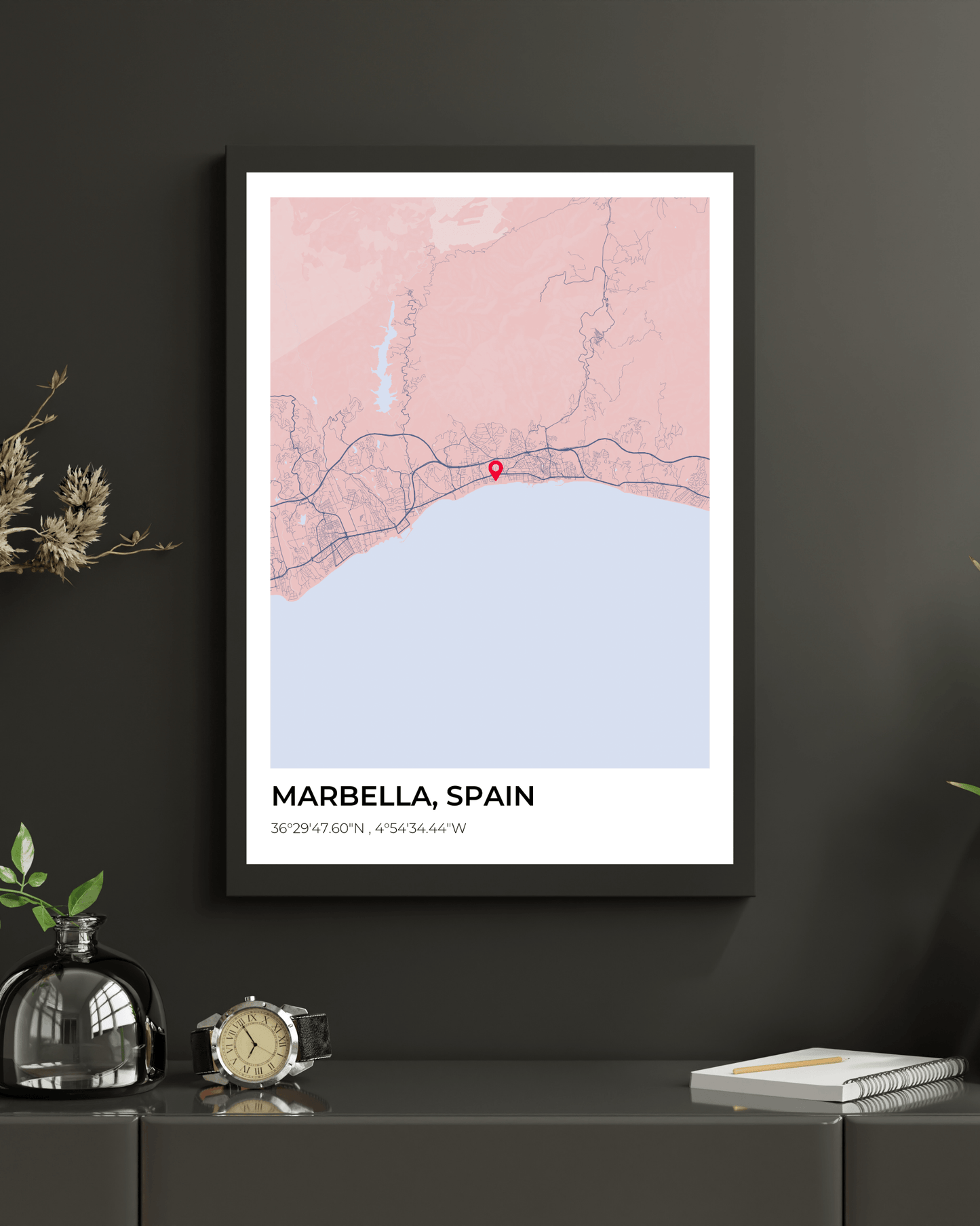 Personalised Map of Marbella