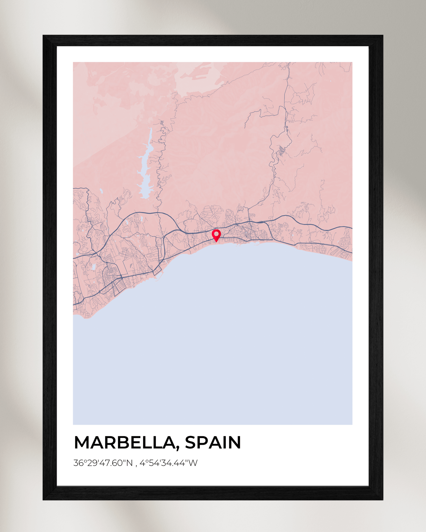 Personalised Map of Marbella