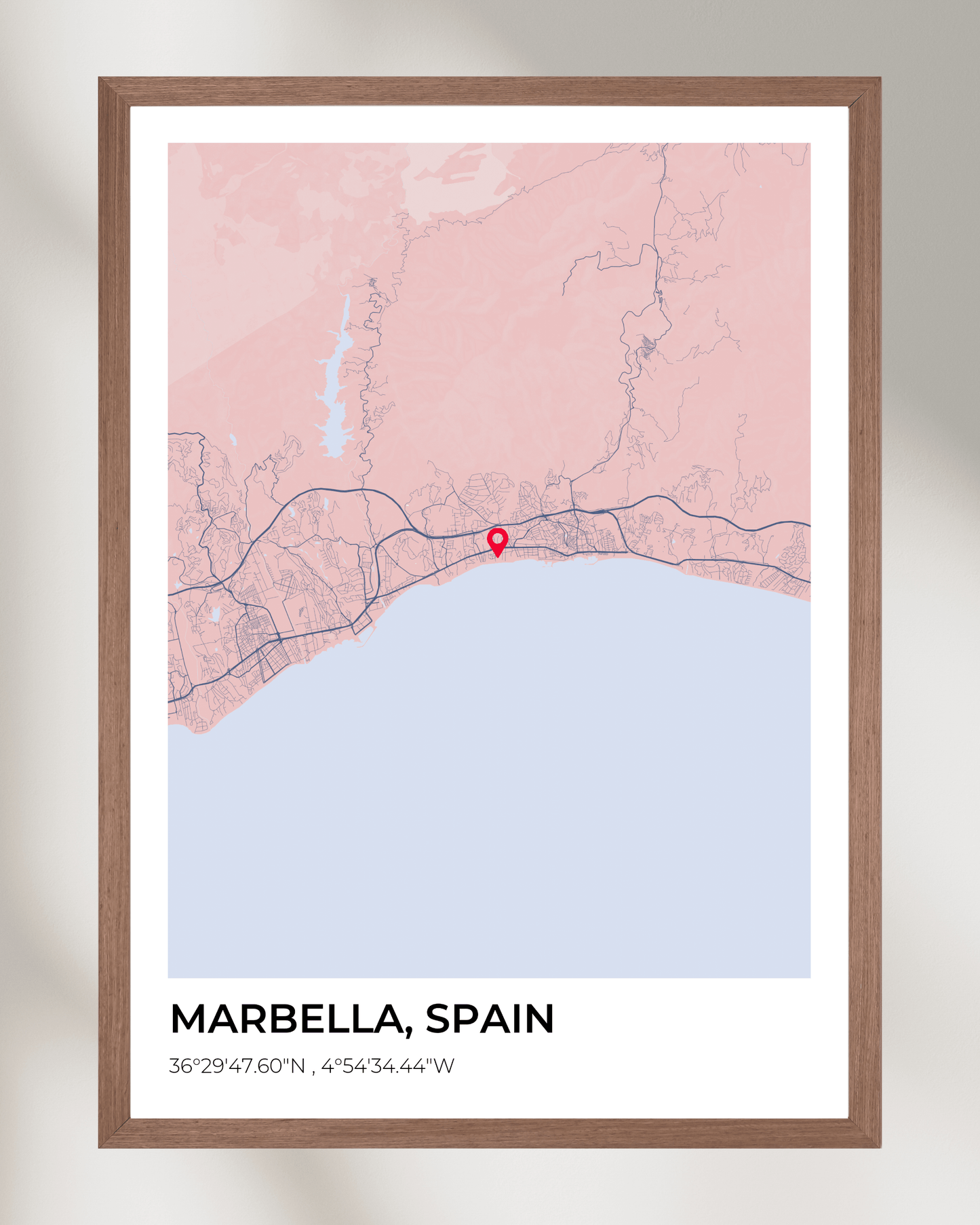Personalised Map of Marbella
