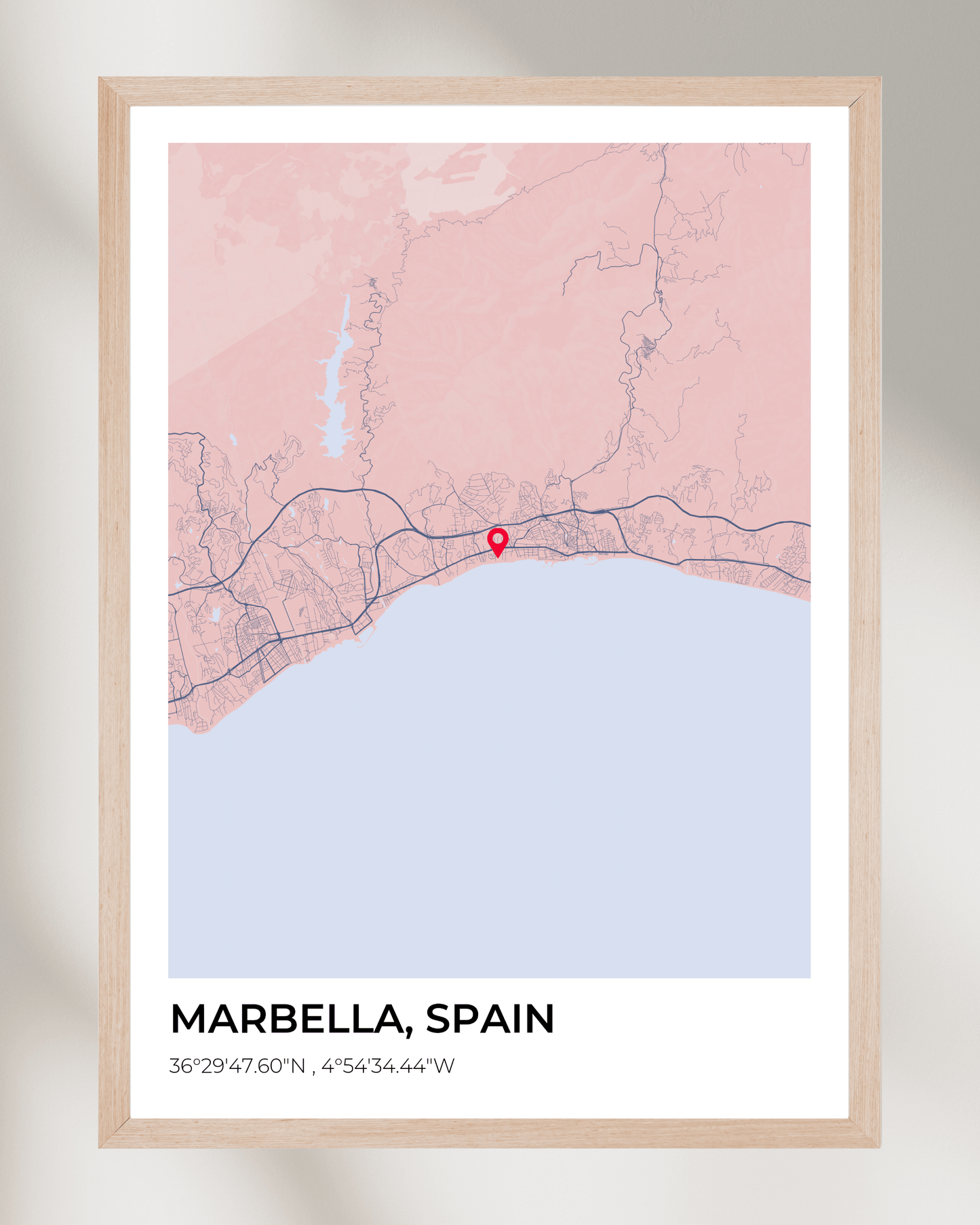 Personalised Map of Marbella