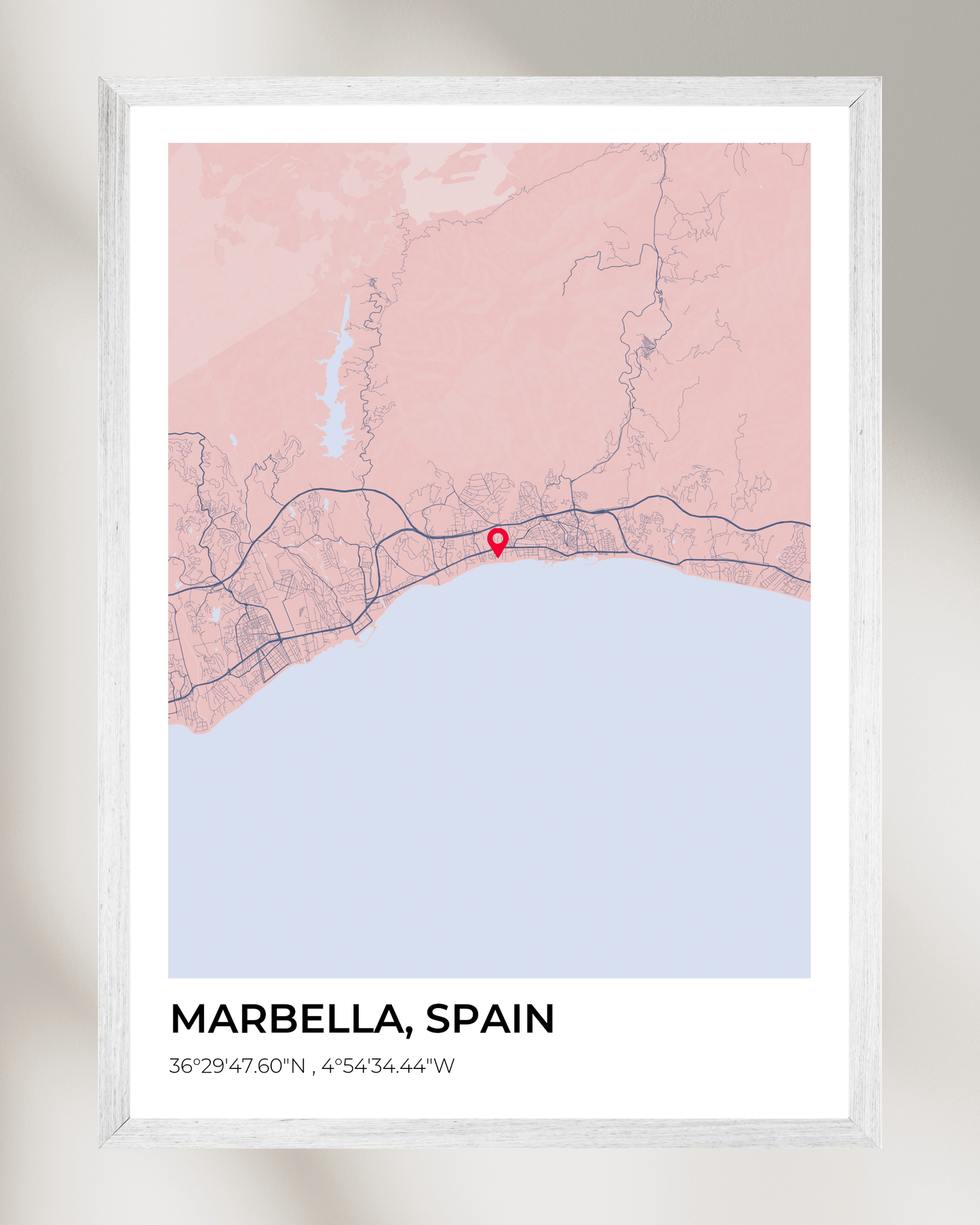 Personalised Map of Marbella