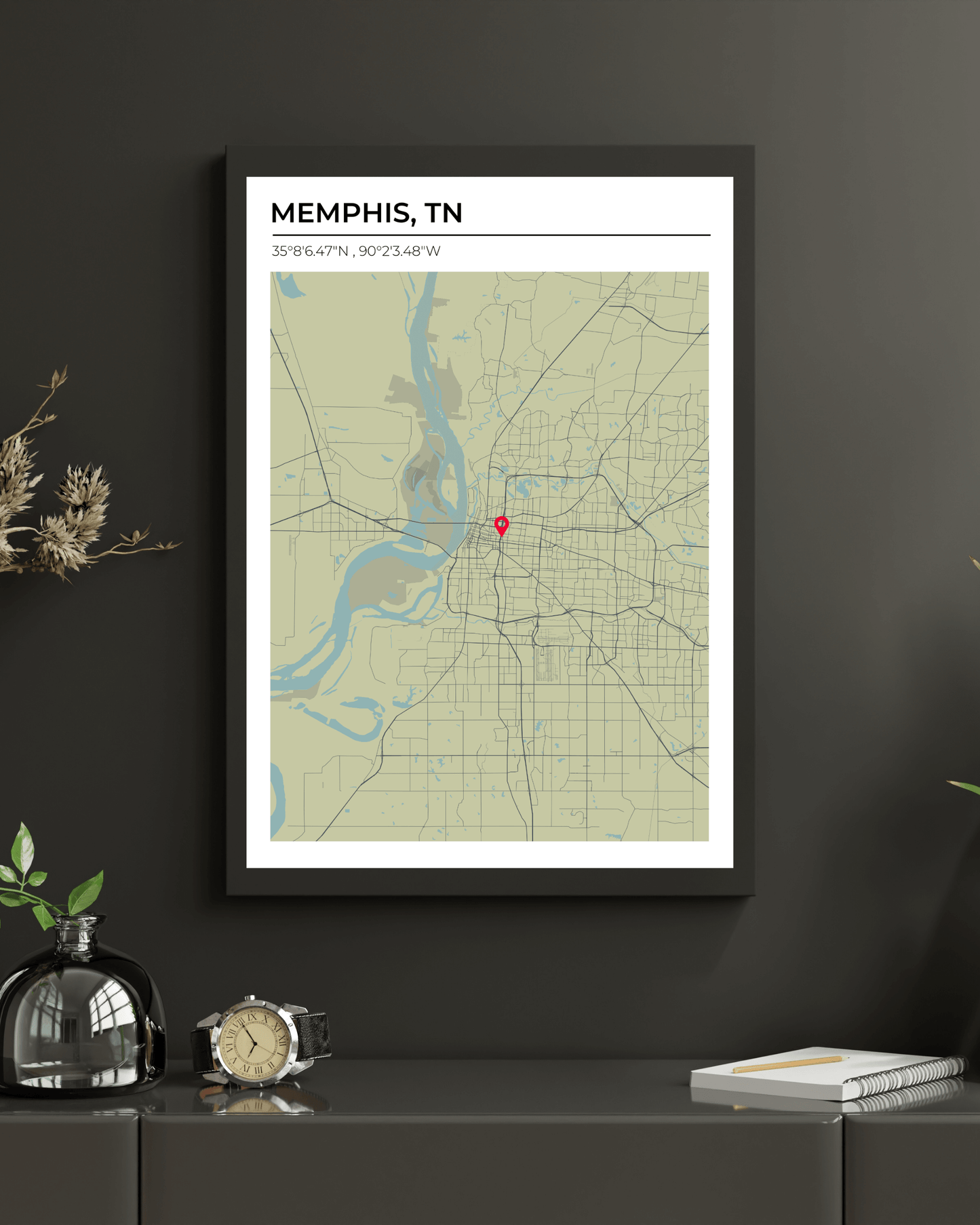 Personalised Map of Memphis