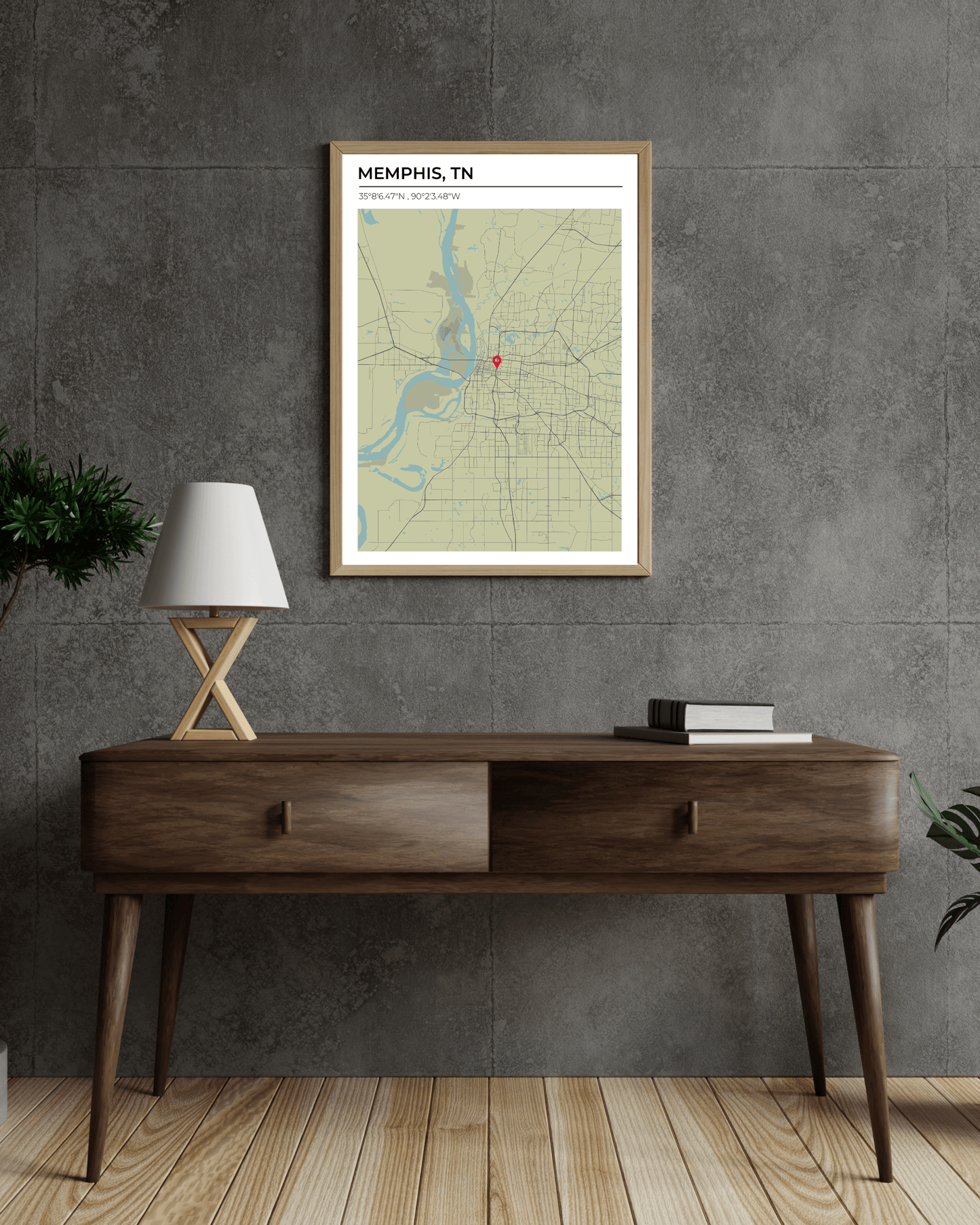 Personalised Map of Memphis