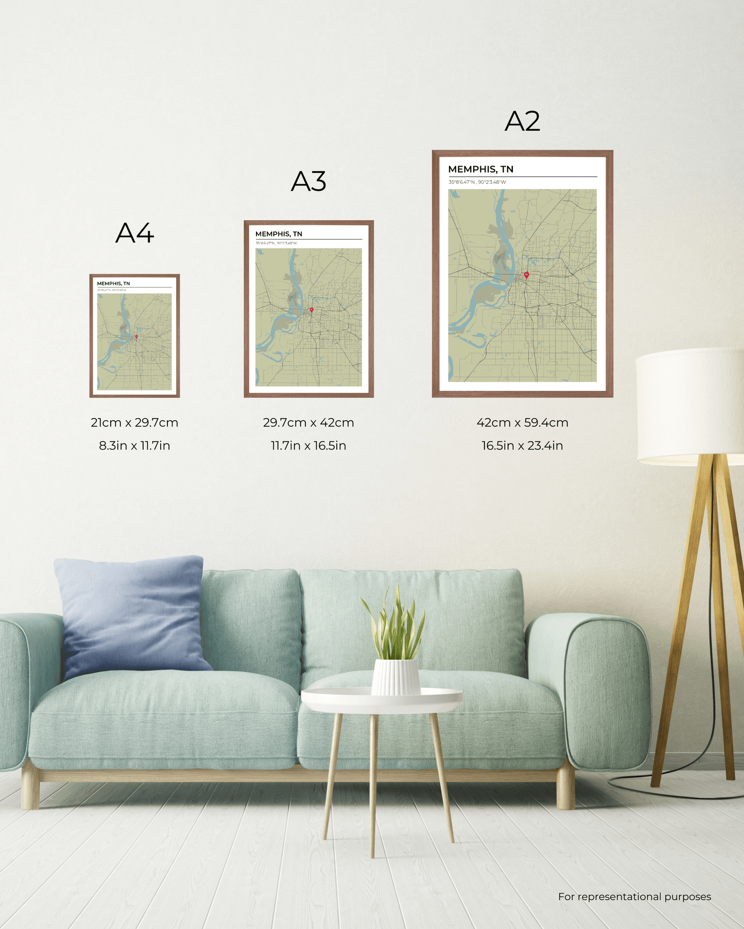 Personalised Map of Memphis