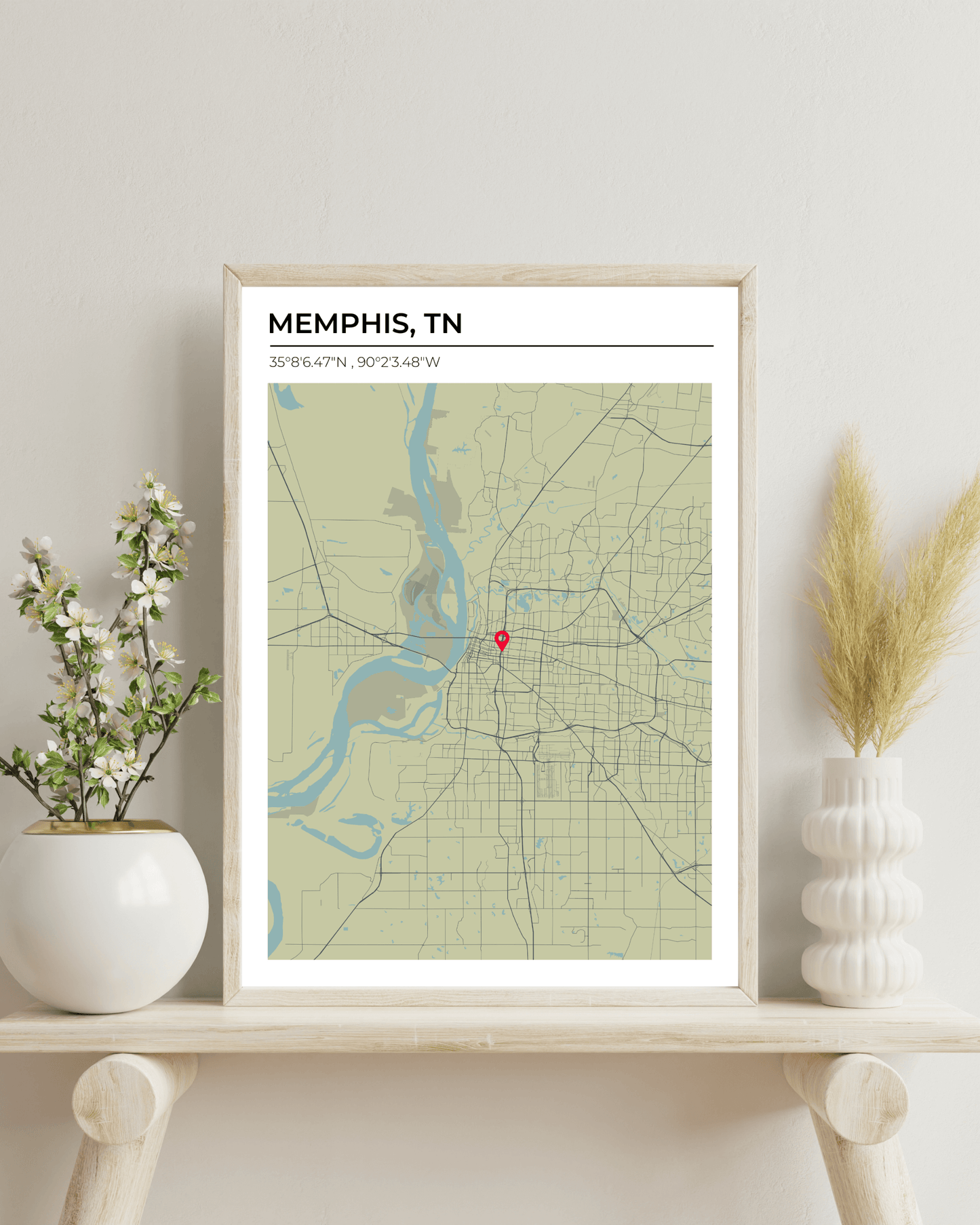 Personalised Map of Memphis