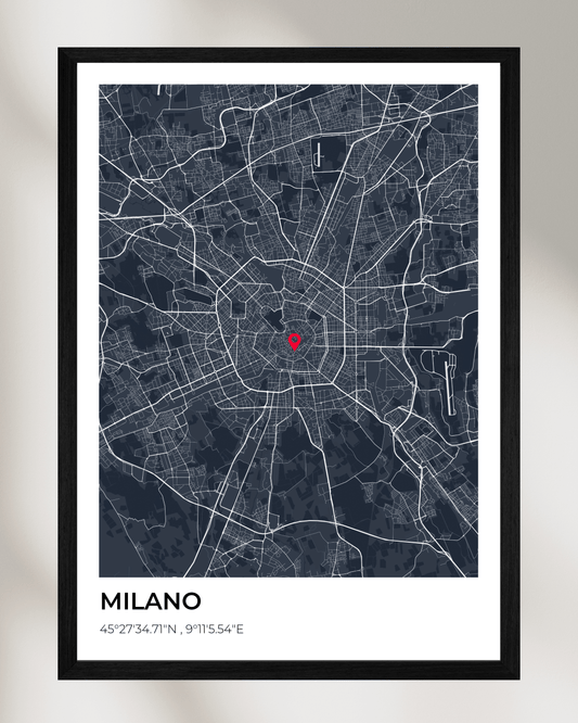 Personalised Map of Milan