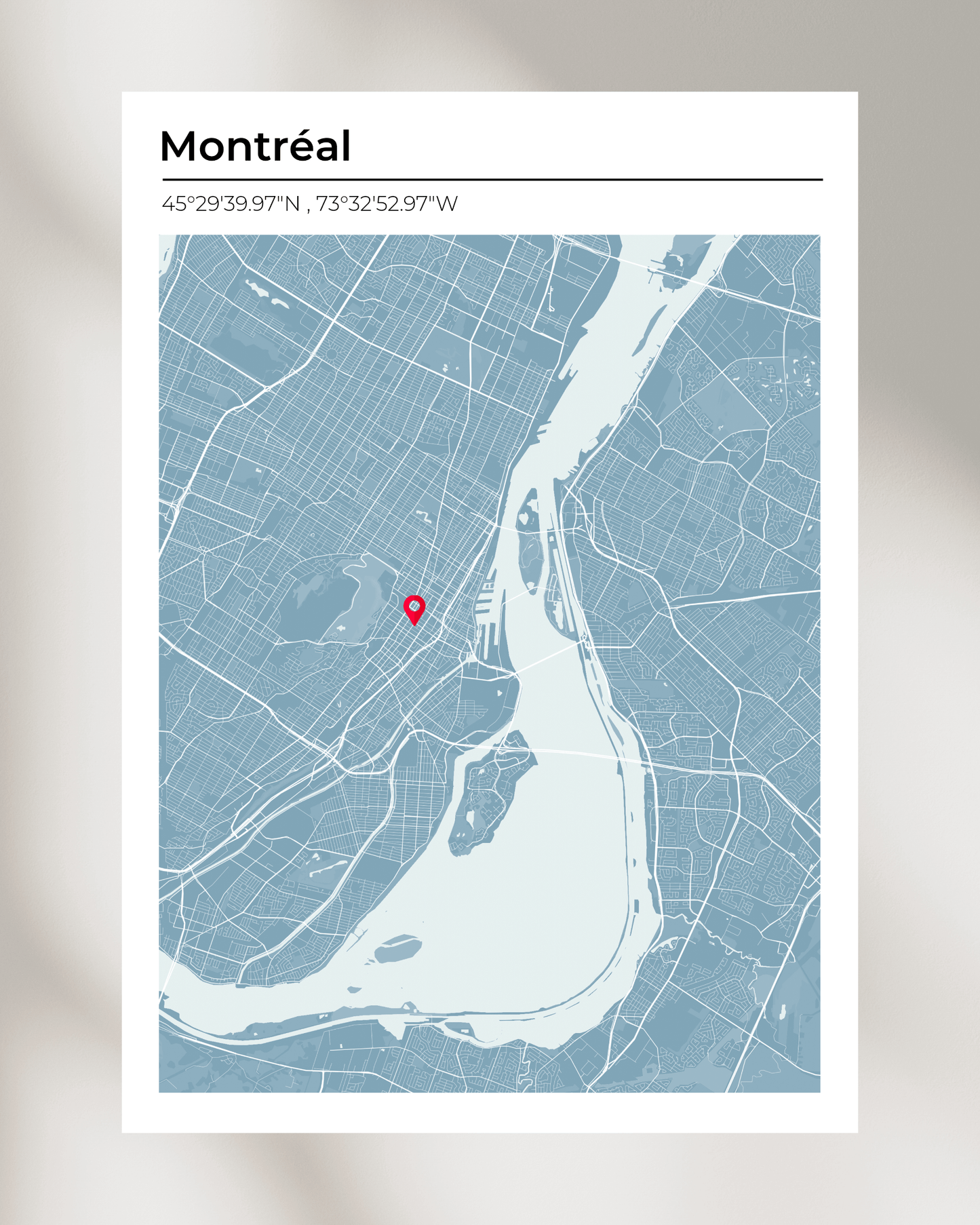 Personalised Map of Montreal