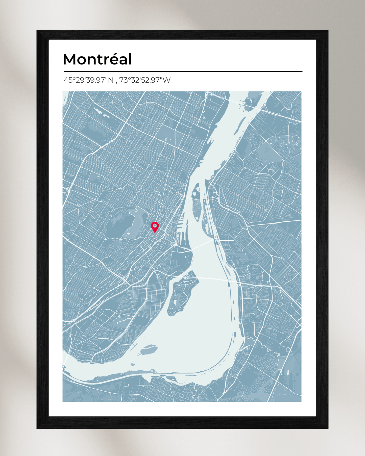 Personalised Map of Montreal