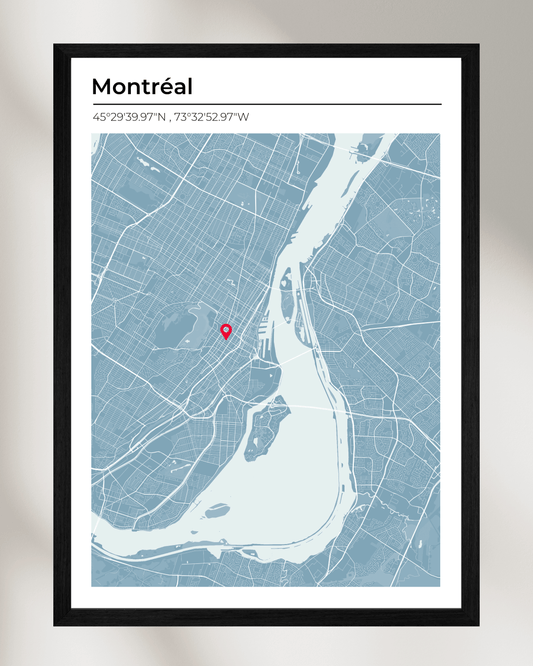 Personalised Map of Montreal