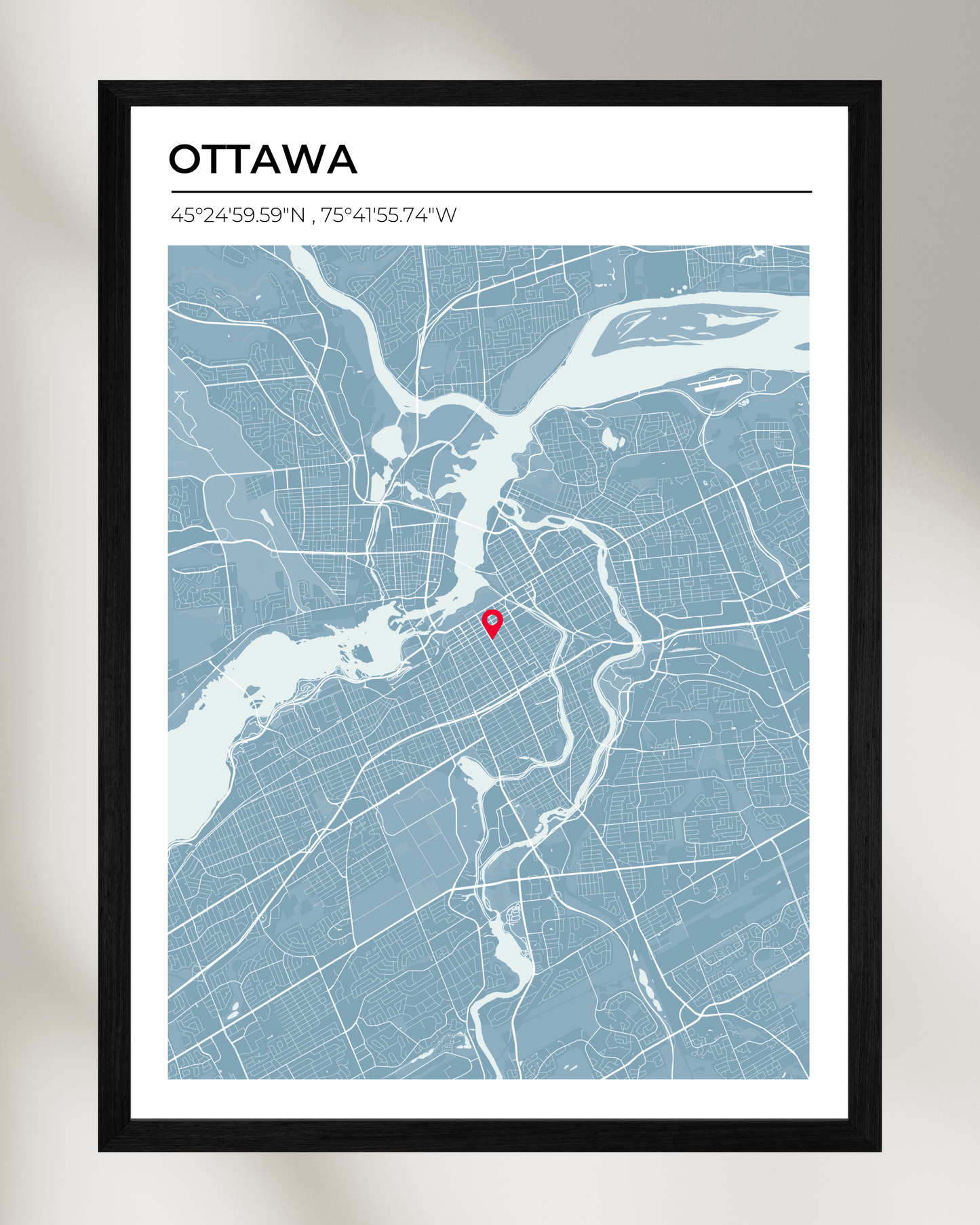 Personalised Custom Street Maps