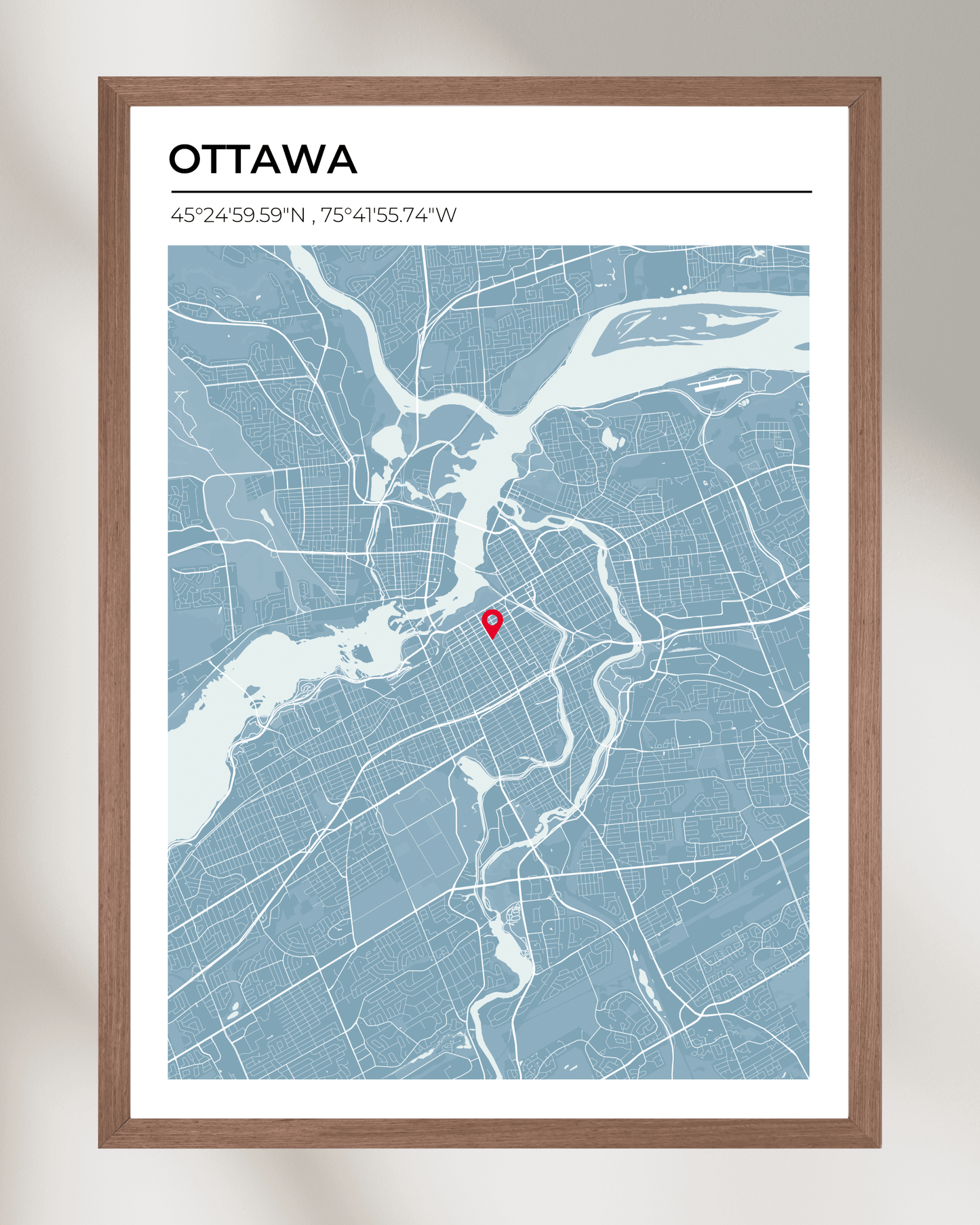 Personalised Map of Ottawa
