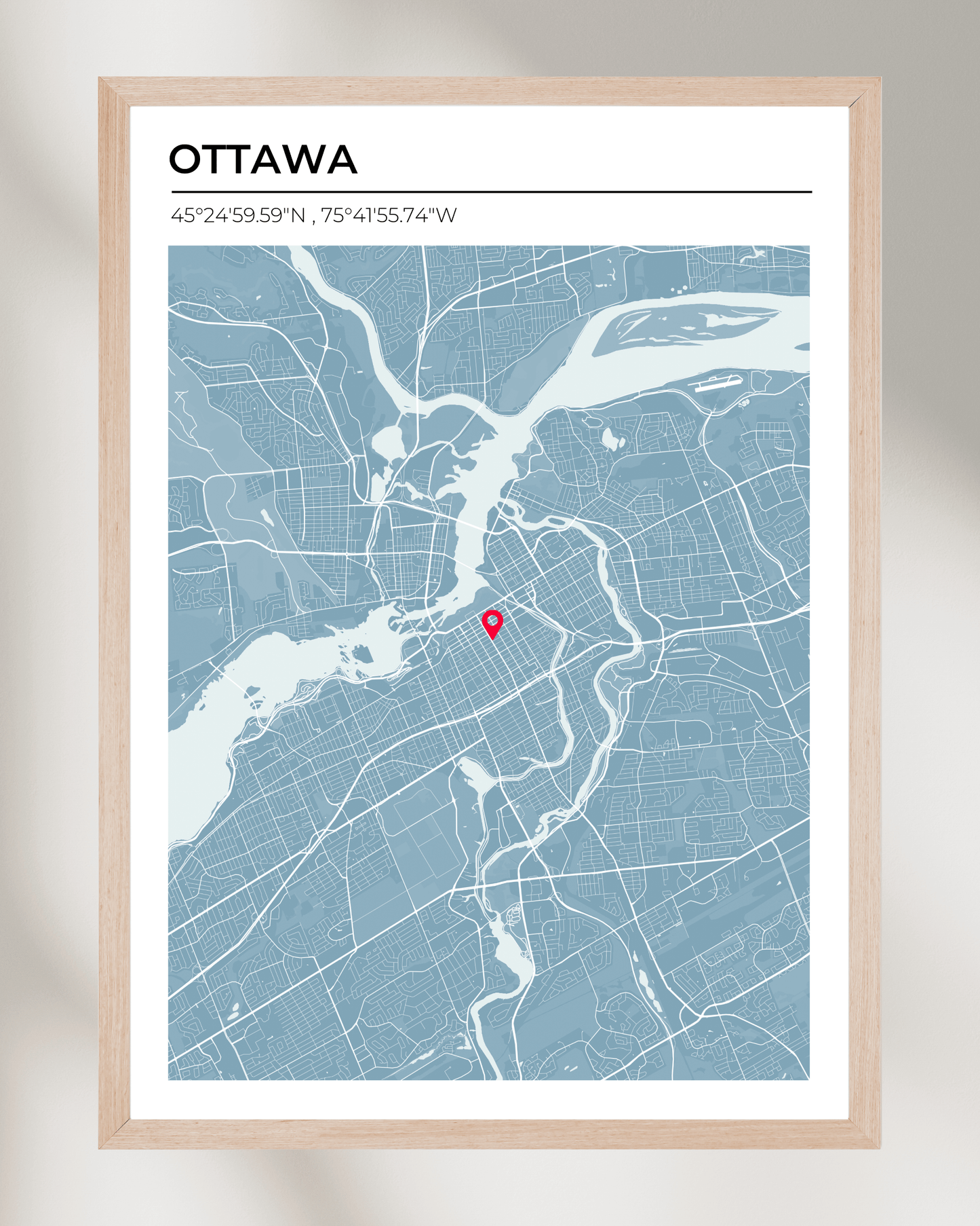 Personalised Map of Ottawa