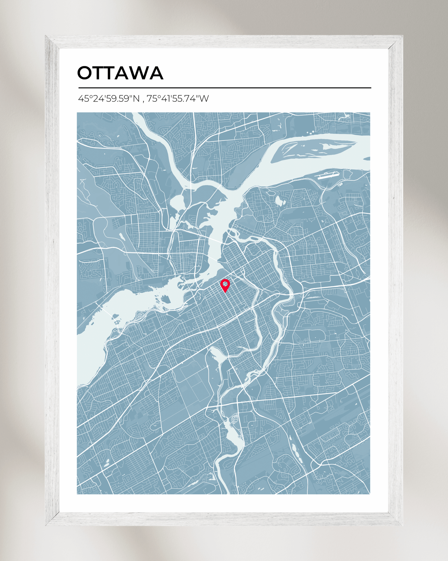 Personalised Map of Ottawa