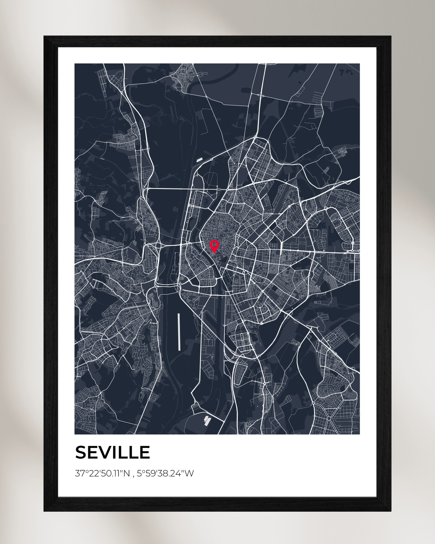 Personalised Map of Seville
