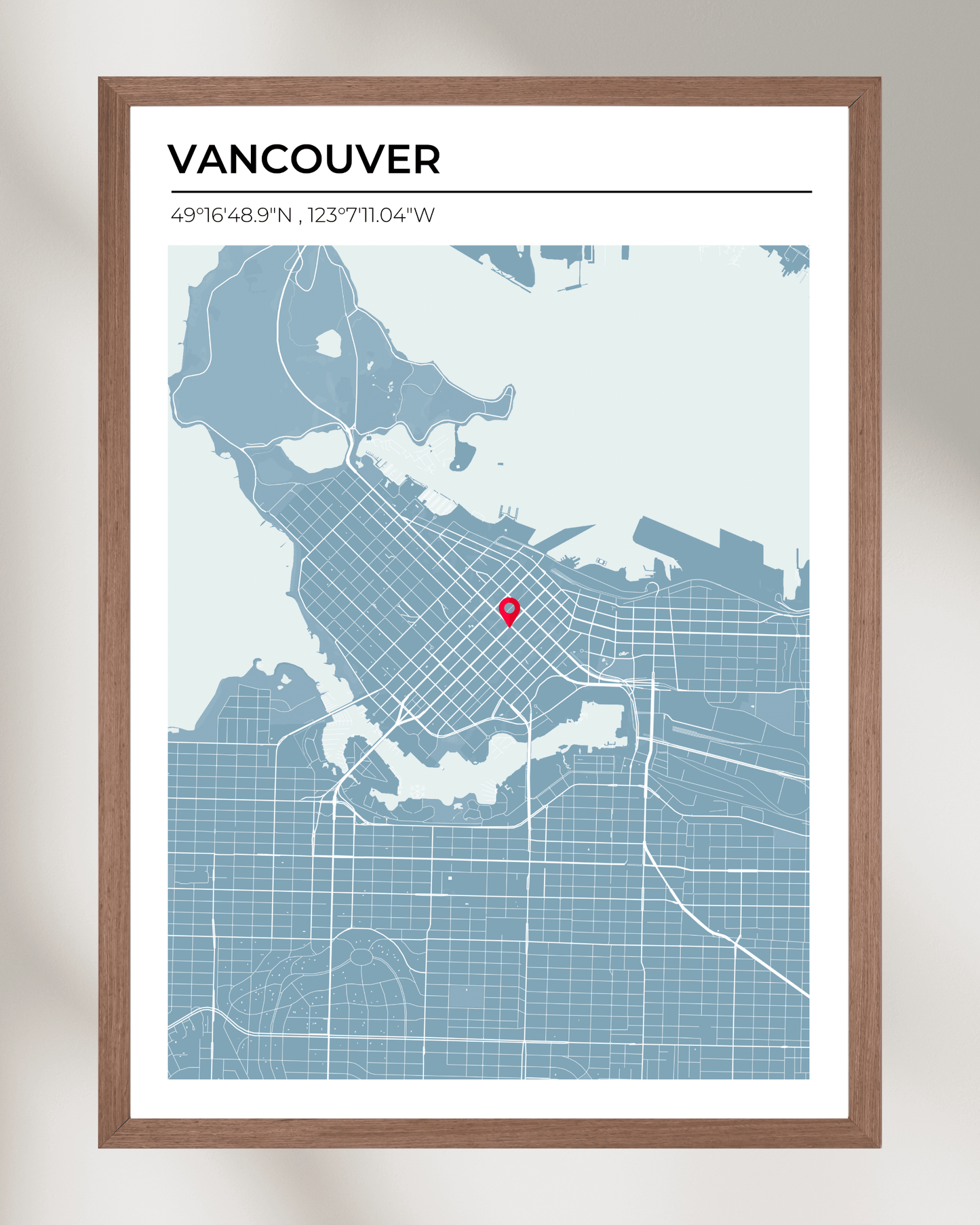 Personalised Map of Vancouver