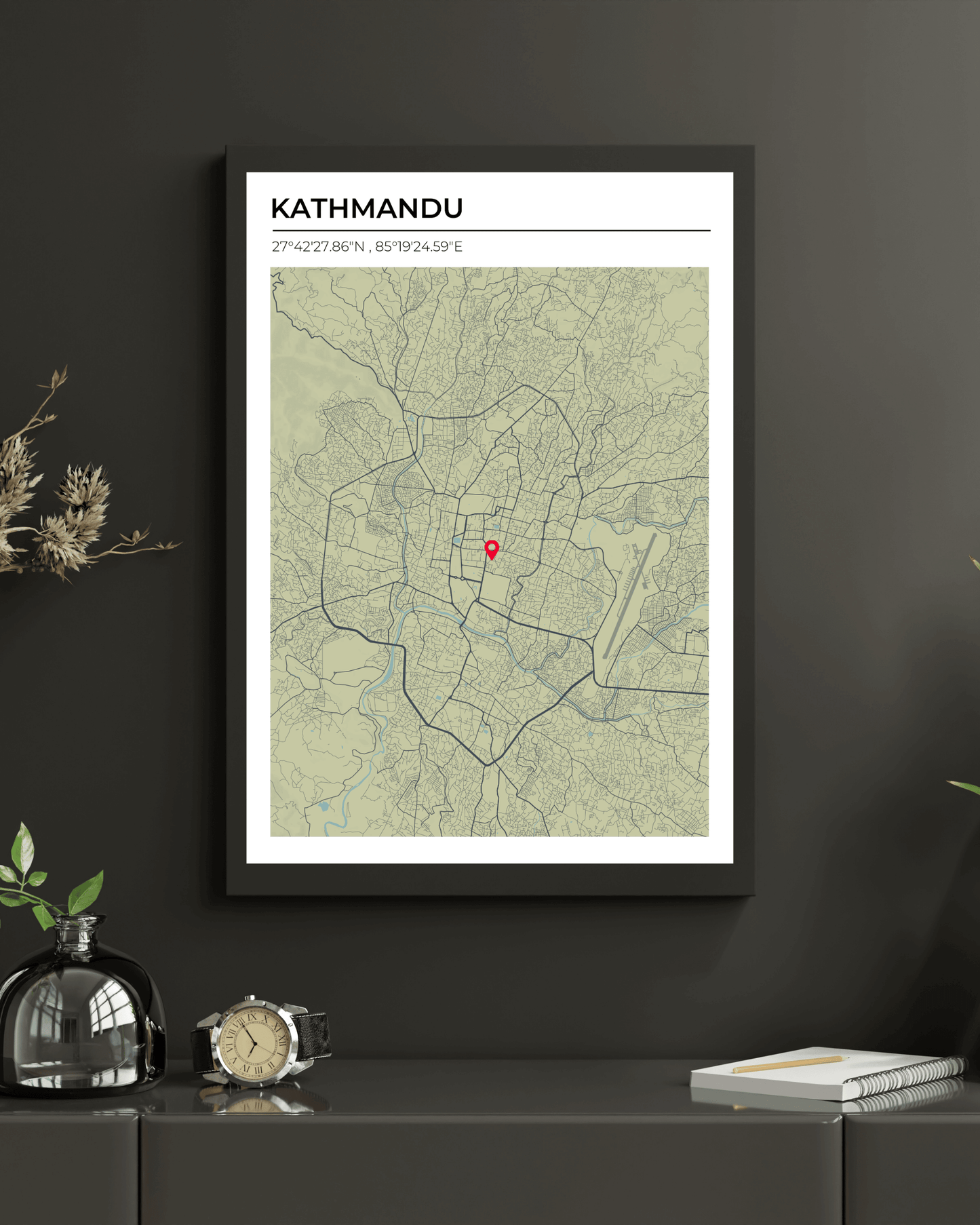 Personalised Map of Kathmandu