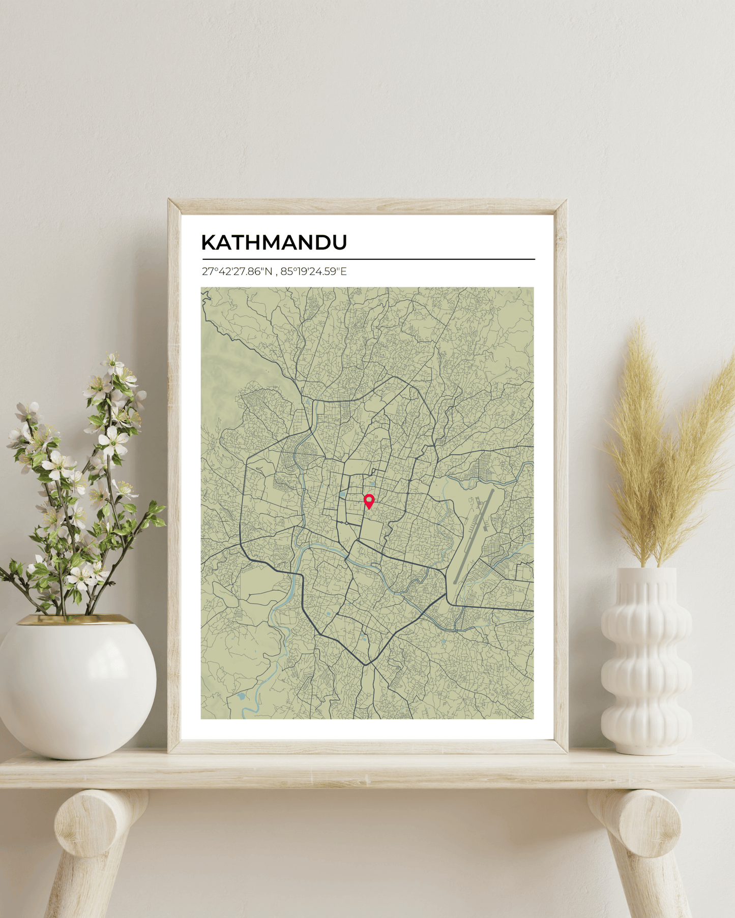 Personalised Map of Kathmandu