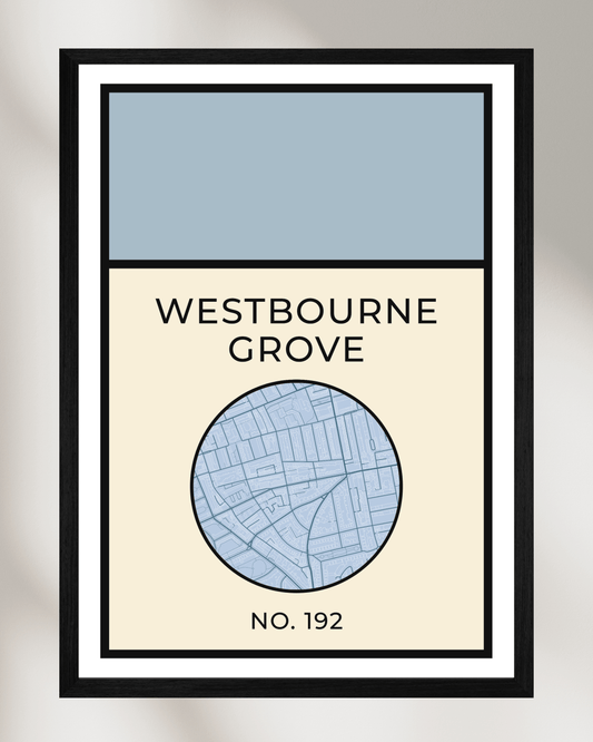 Personalised Street Name Prints
