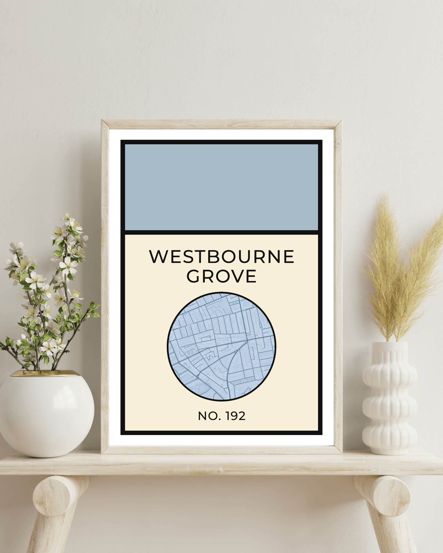Personalised Street Name Prints