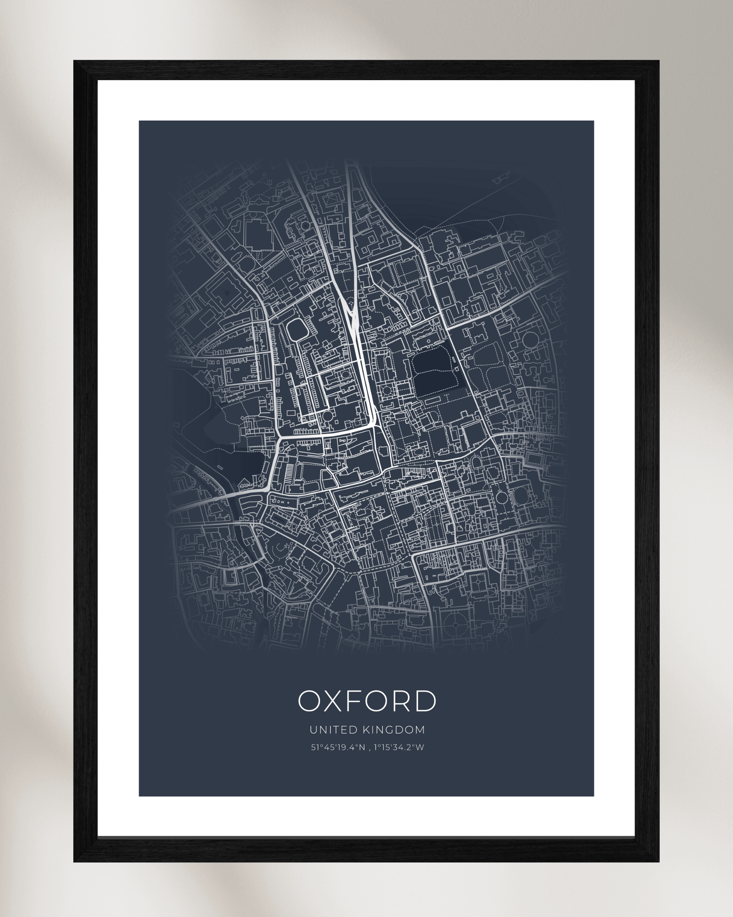 Personalised Location Map Posters - Customised Map Gifts