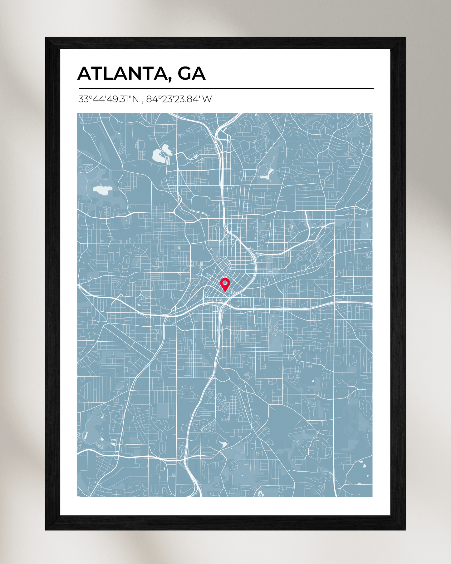 Personalised Map of Atlanta