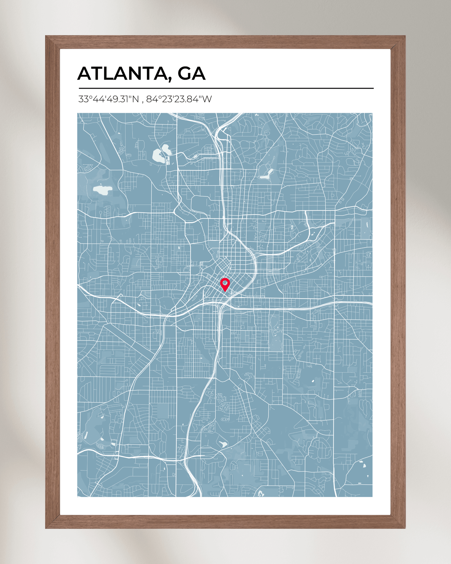 Personalised Map of Atlanta