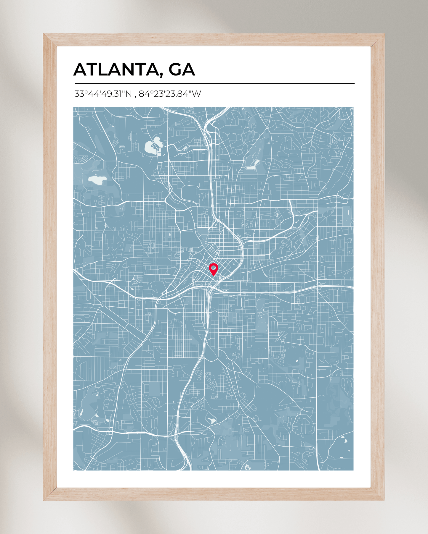 Personalised Map of Atlanta