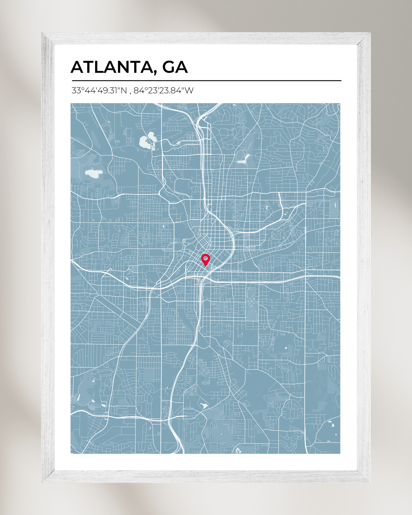 Personalised Map of Atlanta