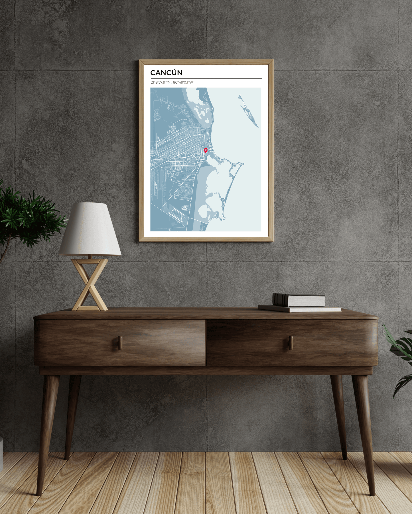 Personalised Map of Cancún