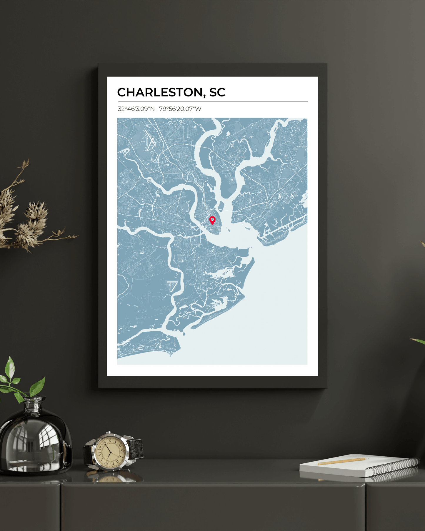 Personalised Map of Charleston