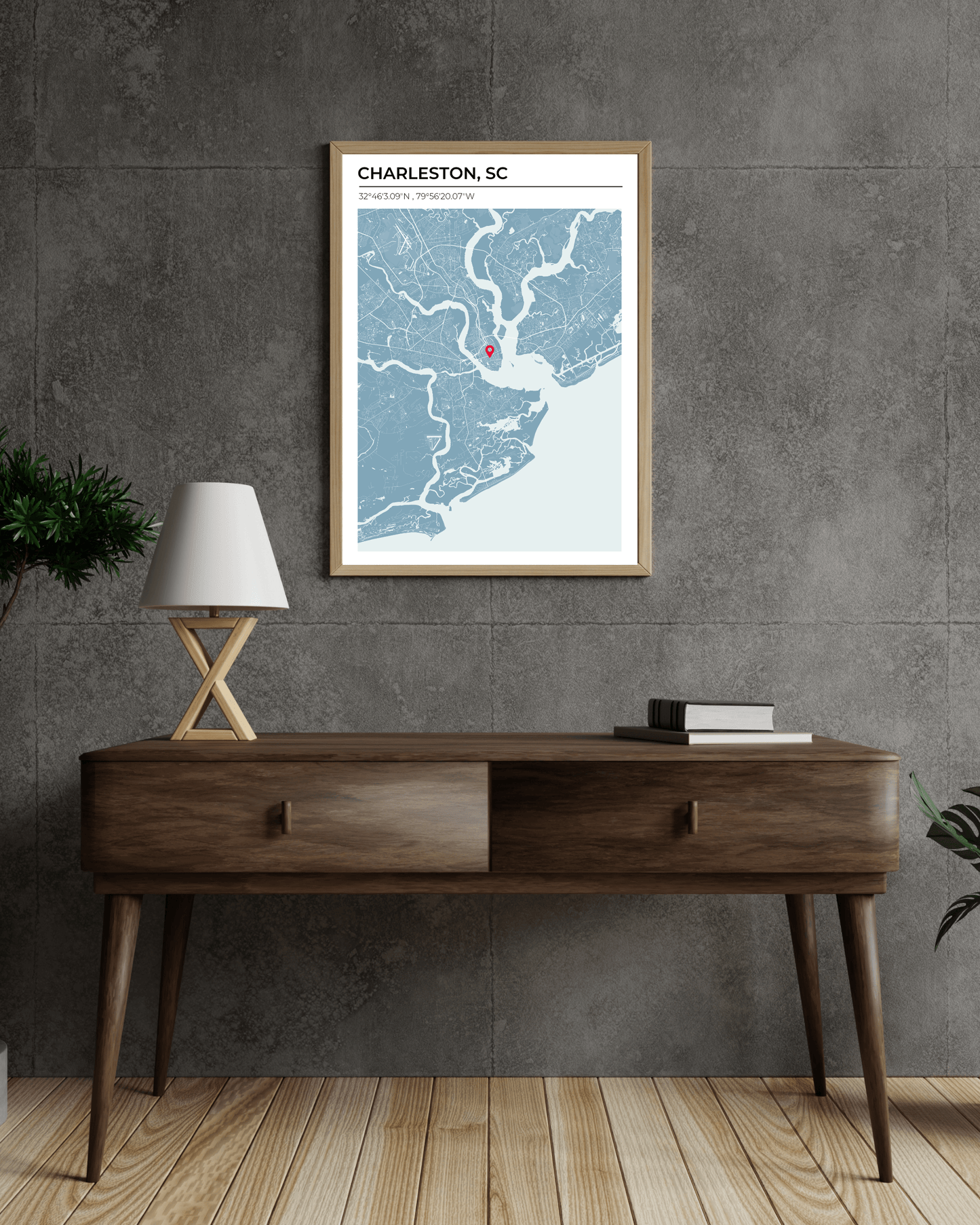 Personalised Map of Charleston