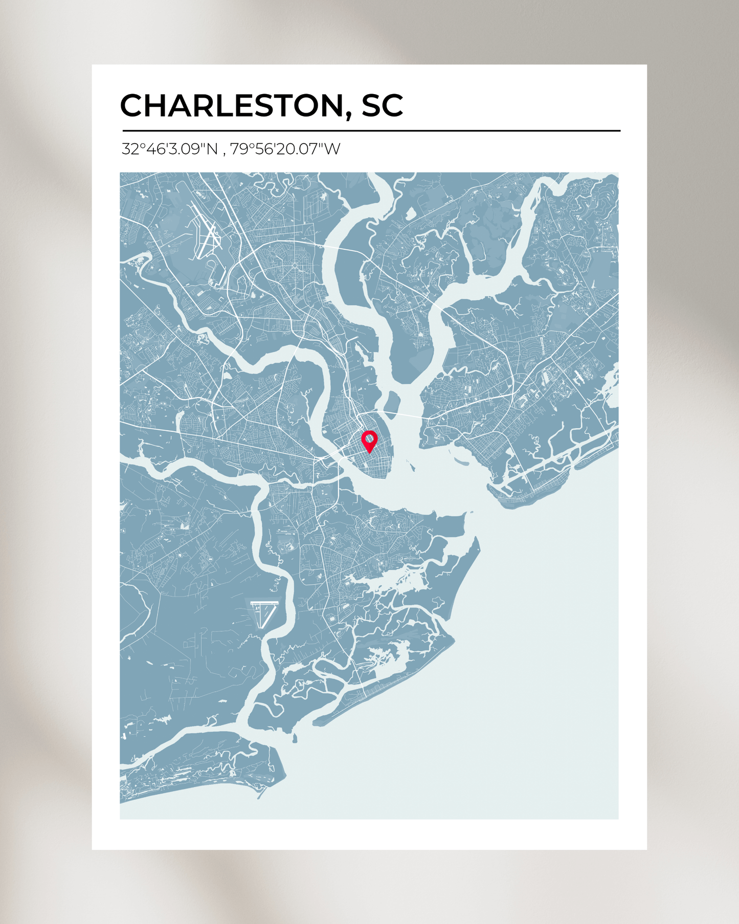Personalised Map of Charleston