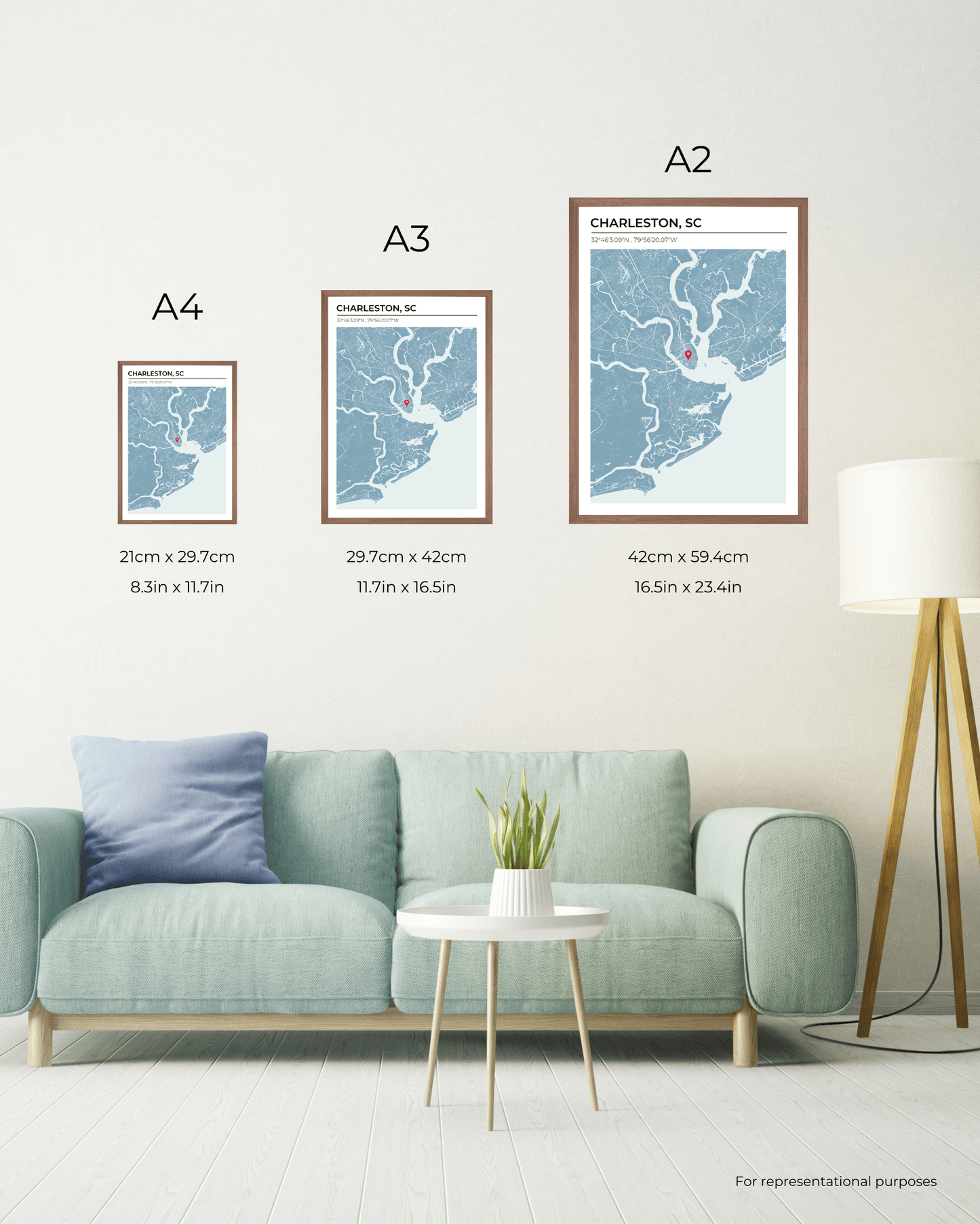 Personalised Map of Charleston