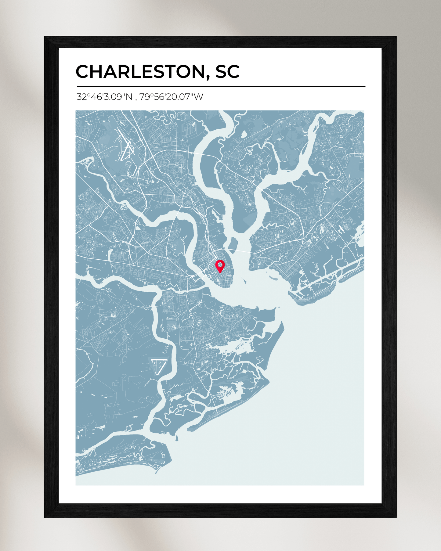Personalised Map of Charleston