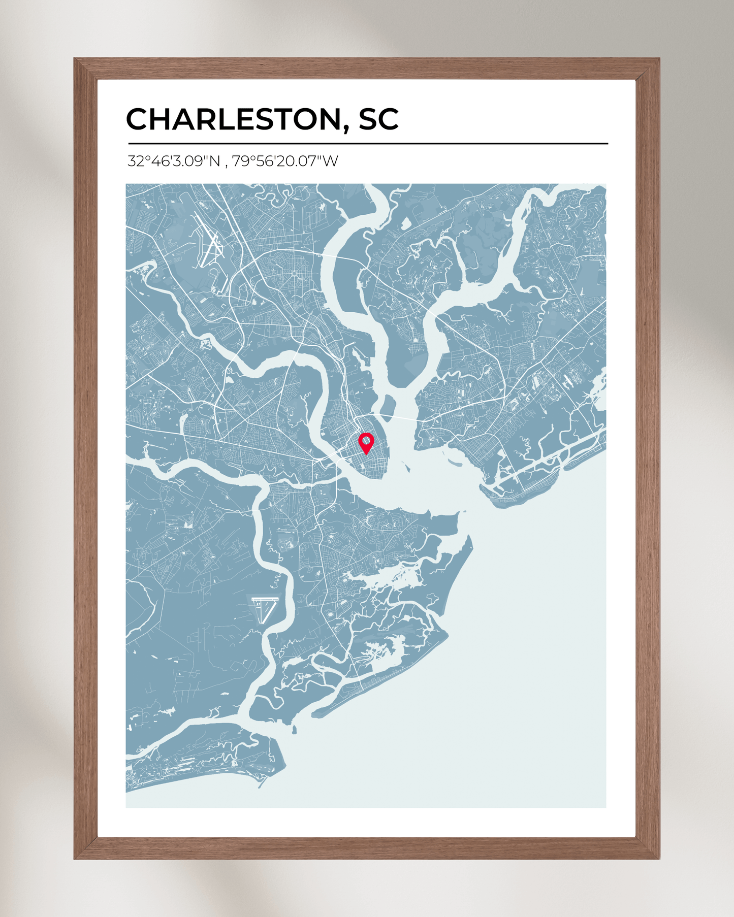 Personalised Map of Charleston