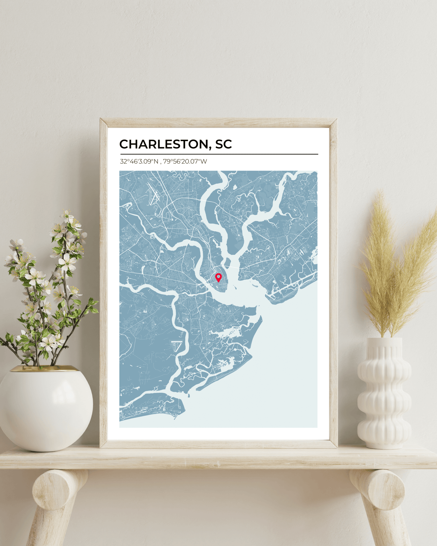 Personalised Map of Charleston