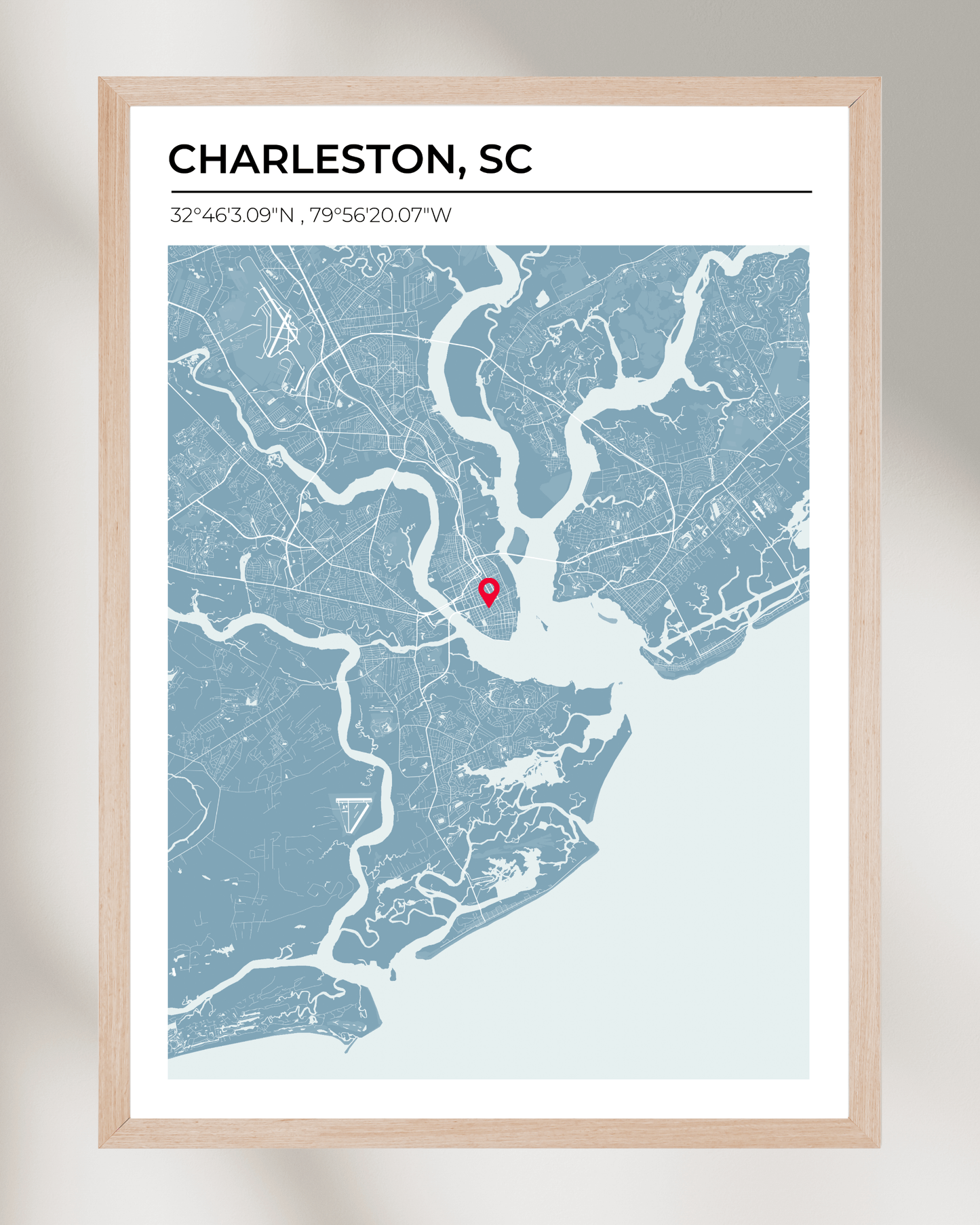 Personalised Map of Charleston