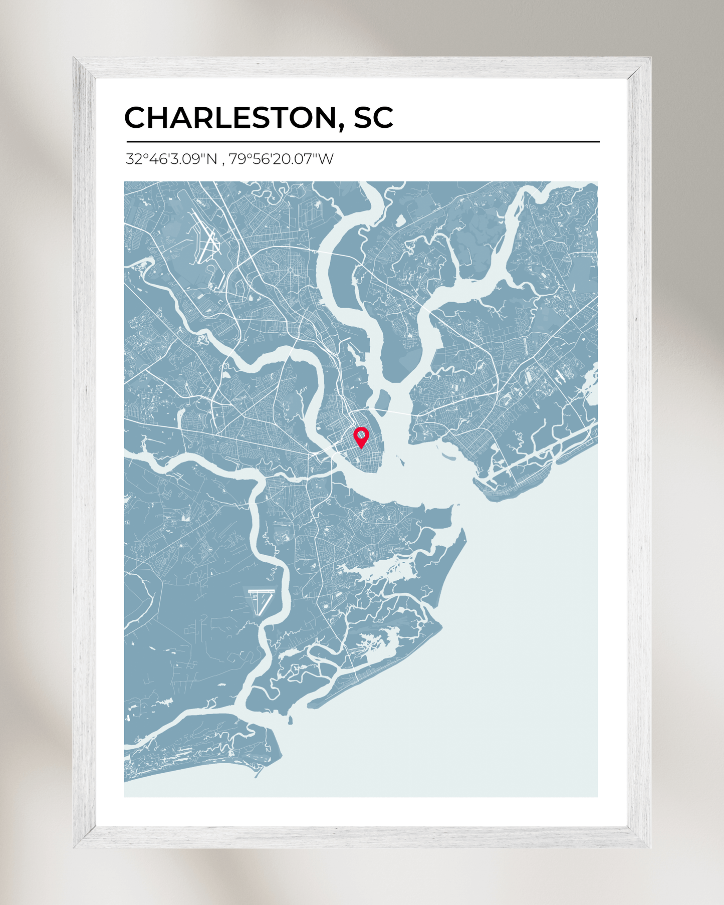 Personalised Map of Charleston