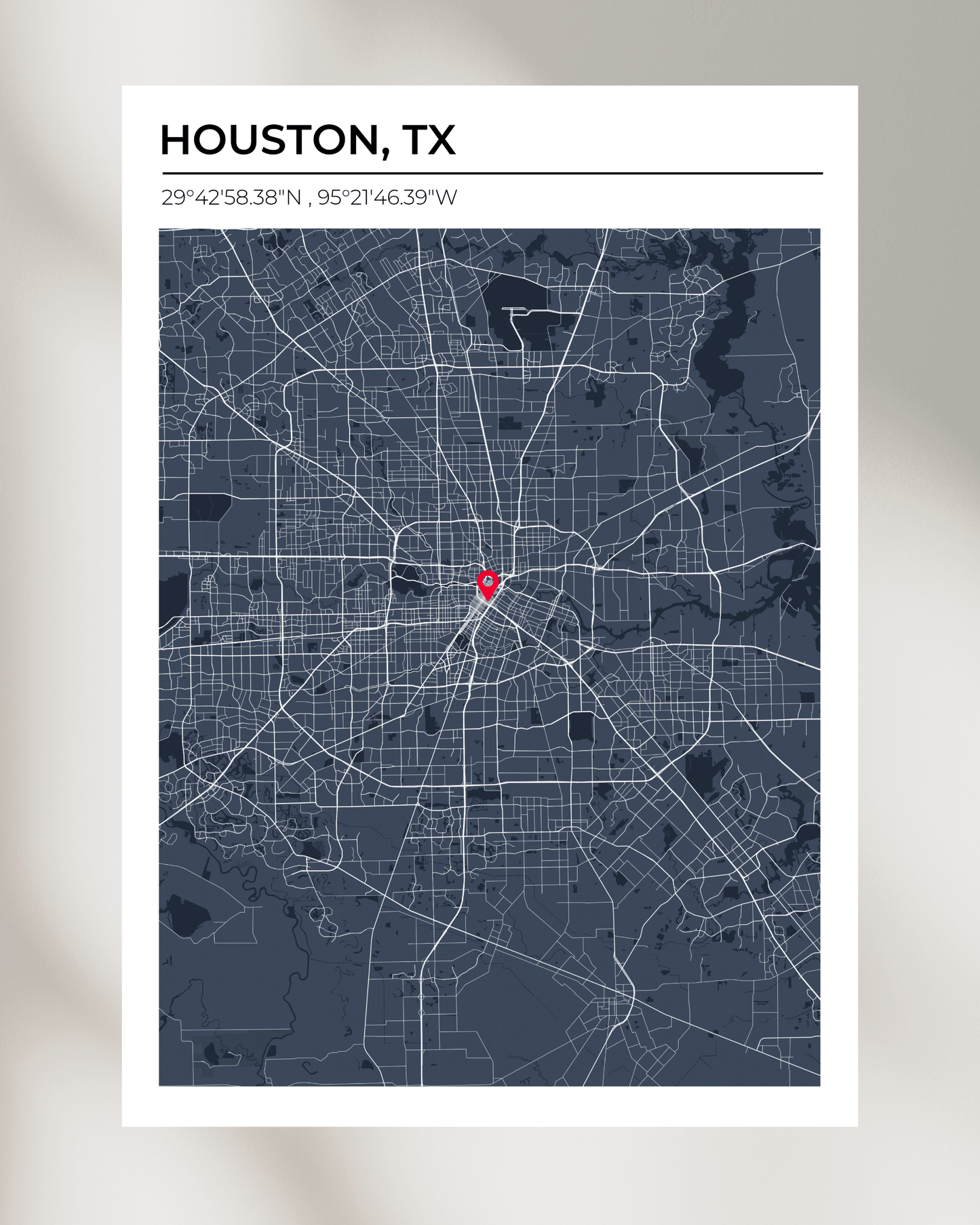 Personalised Map of Houston