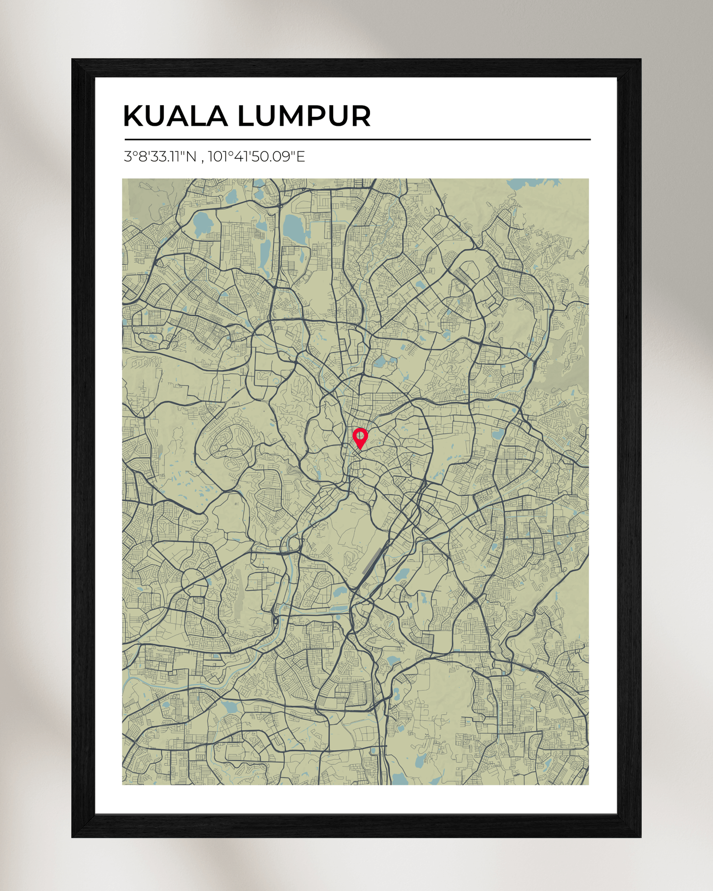 Personalised Map of Kuala Lumpur