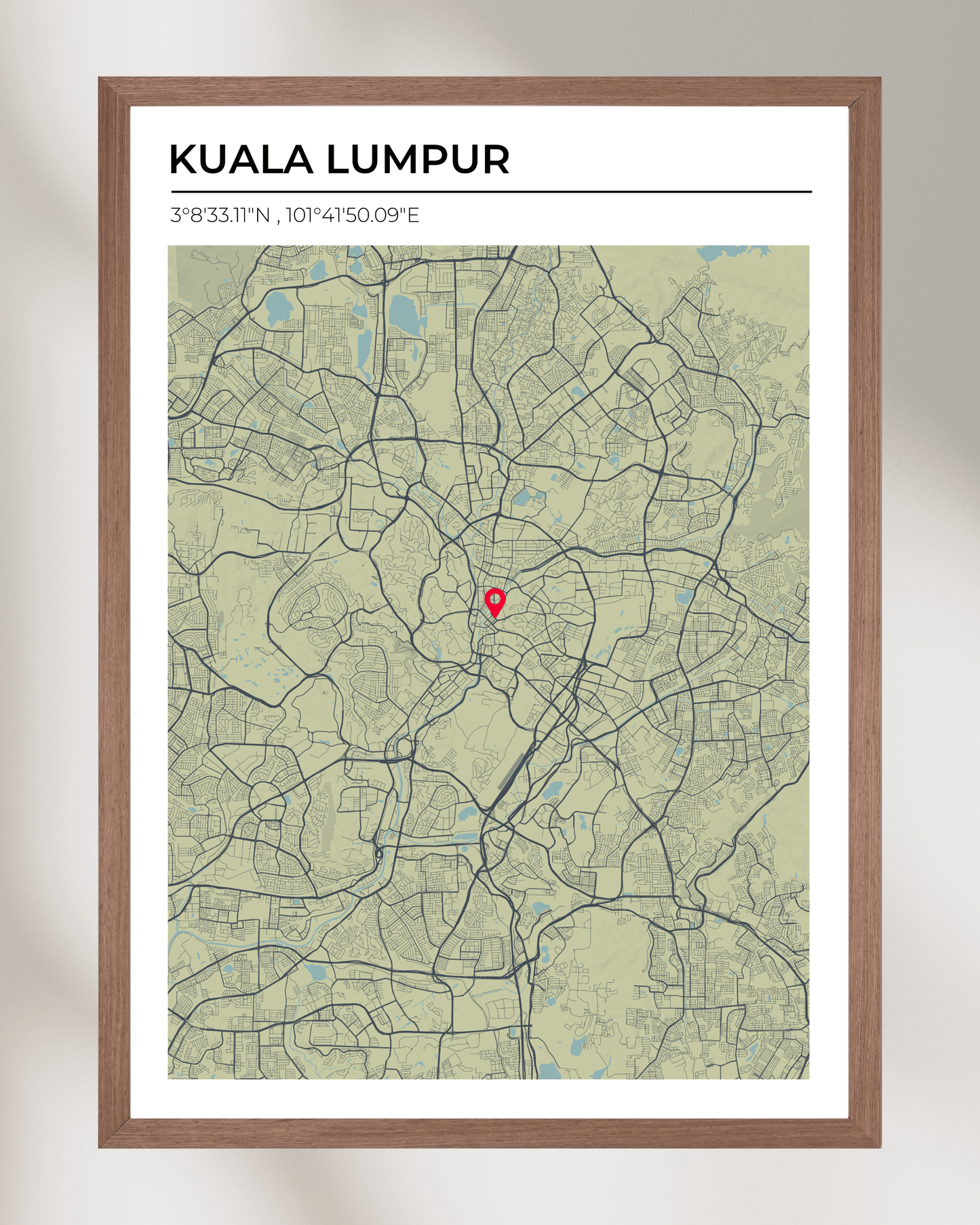 Personalised Map of Kuala Lumpur