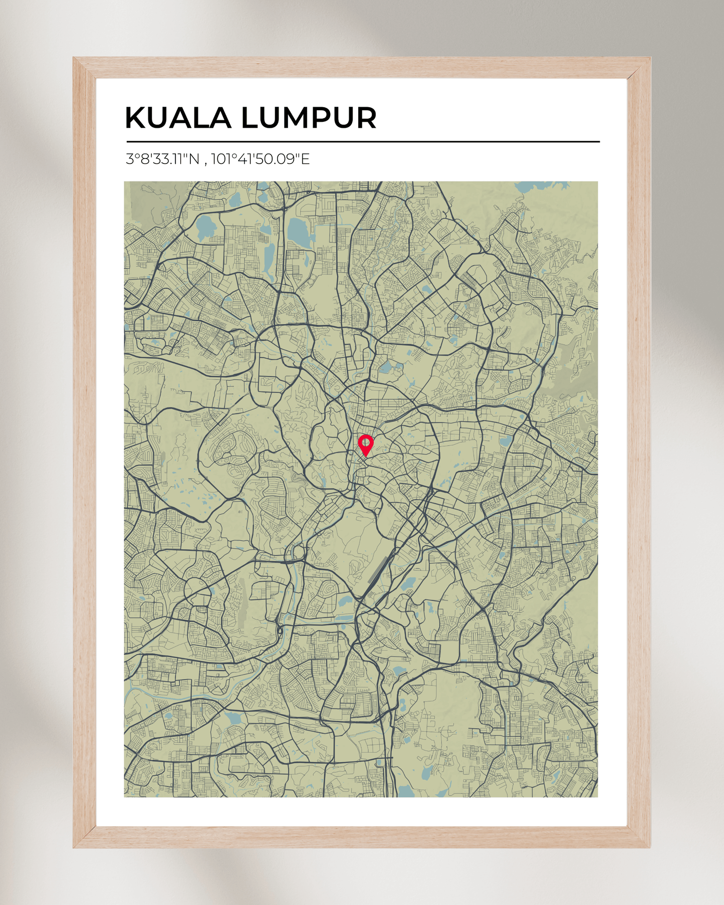 Personalised Map of Kuala Lumpur