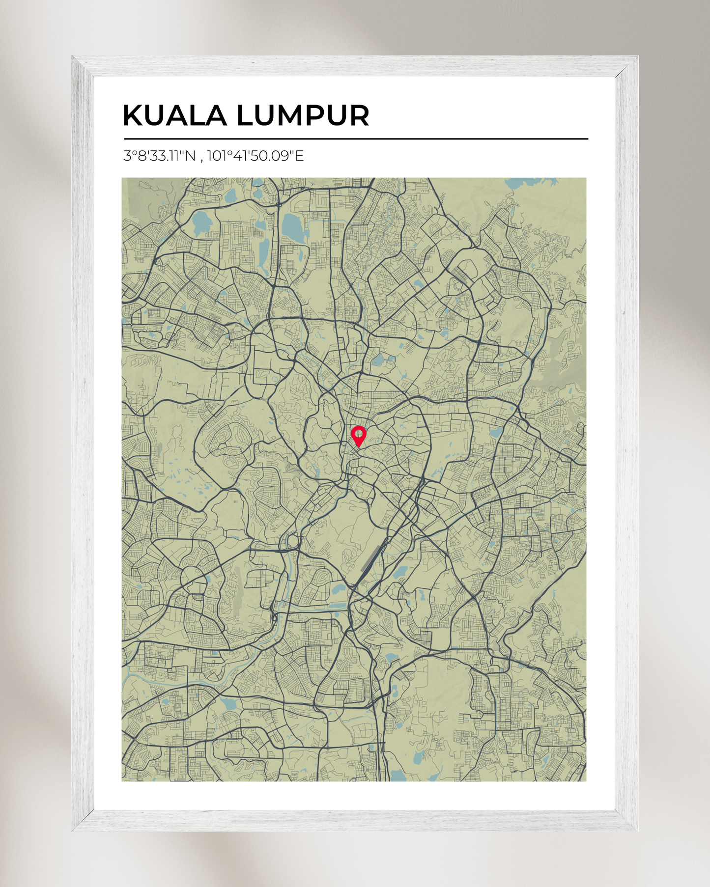 Personalised Map of Kuala Lumpur