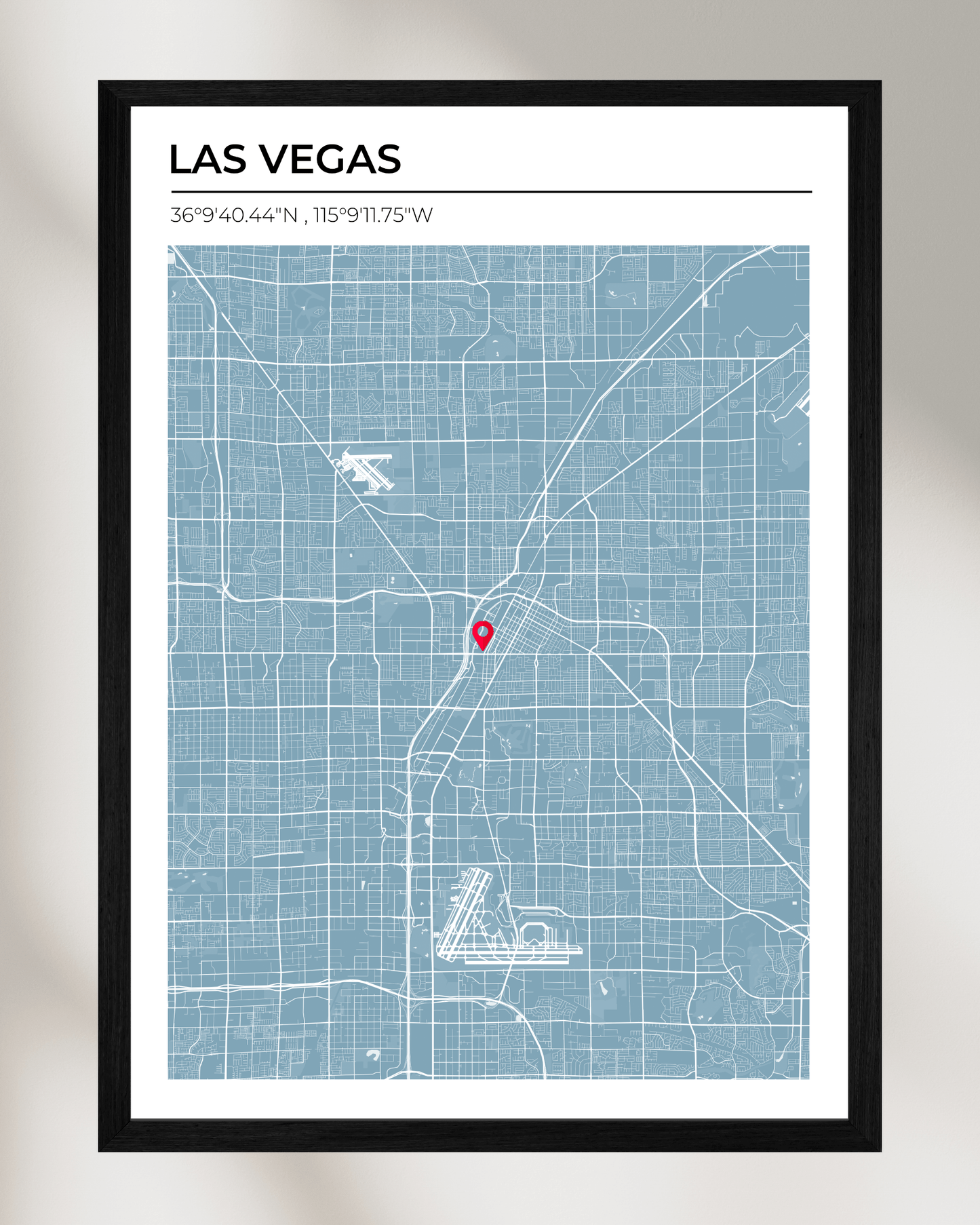 Personalised Map of Las Vegas