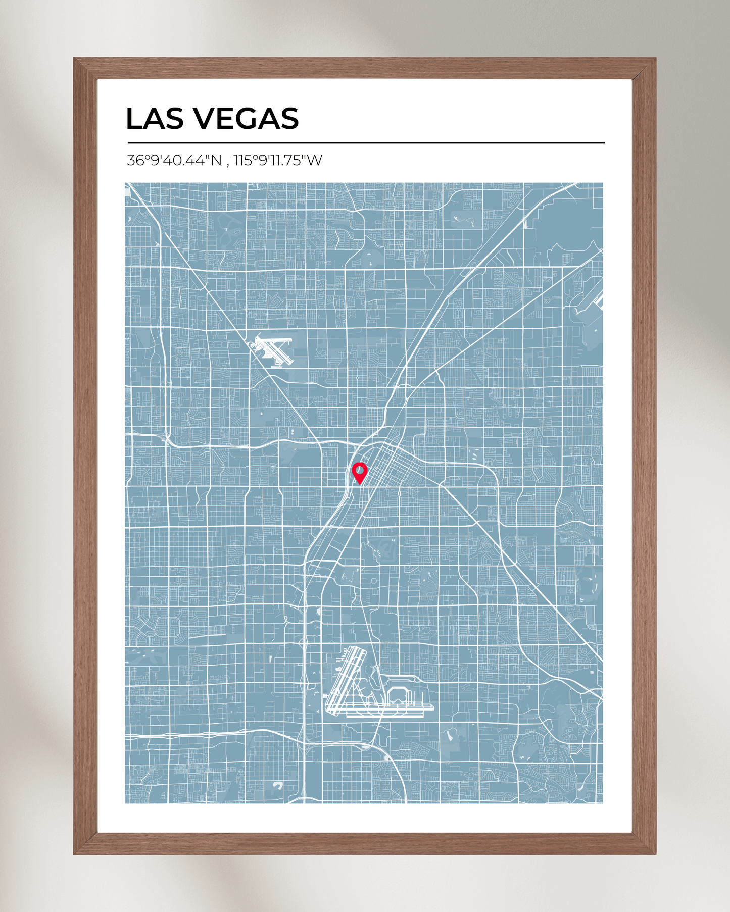 Personalised Map of Las Vegas