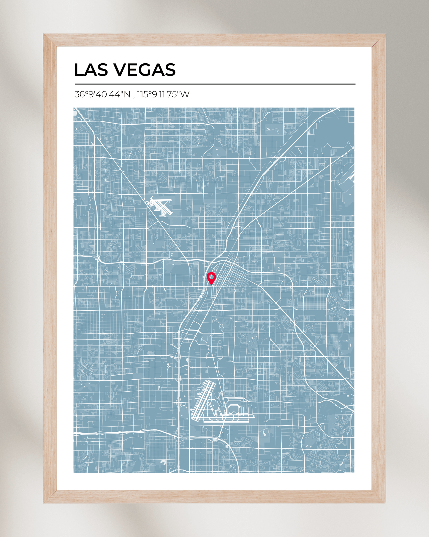 Personalised Map of Las Vegas