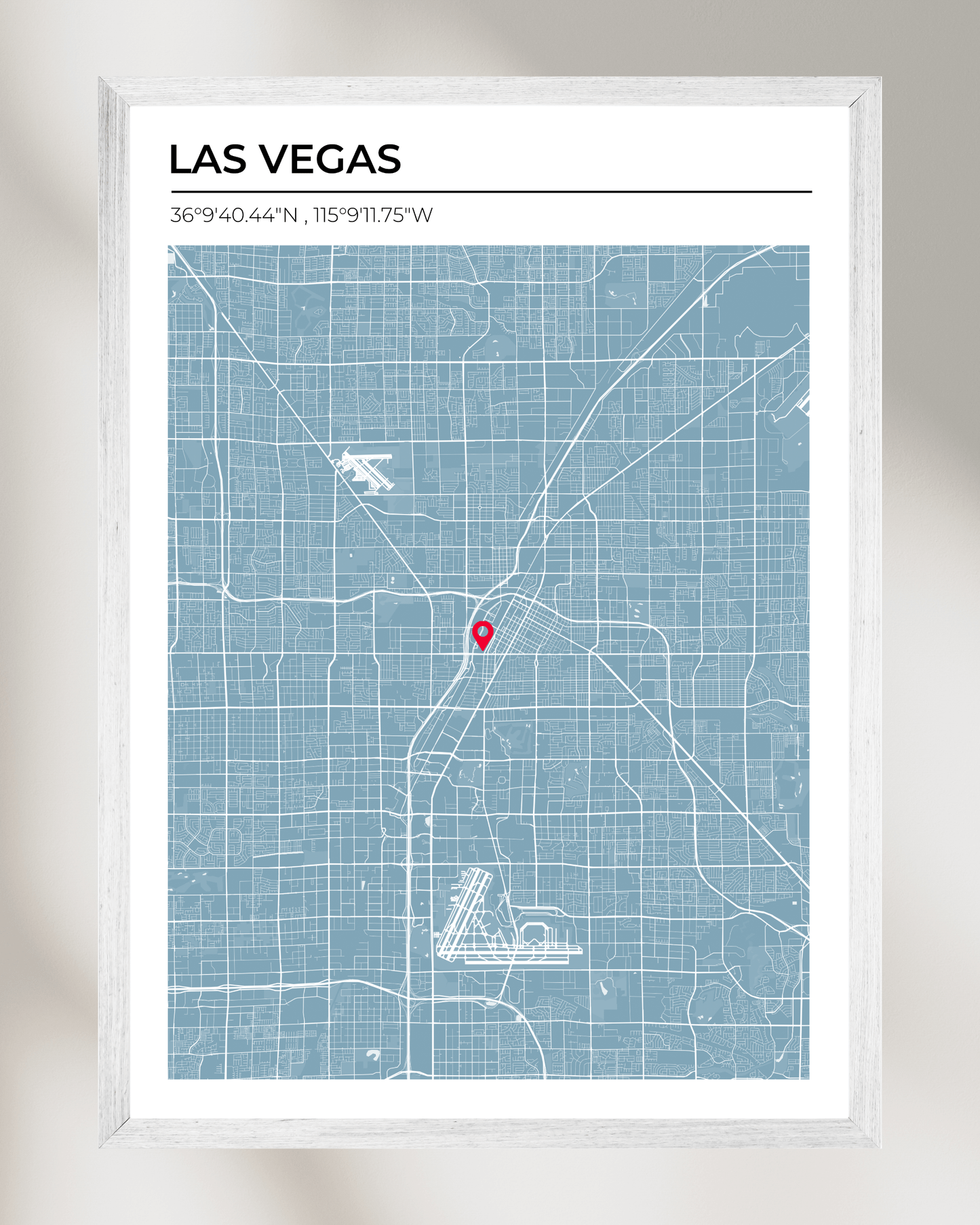 Personalised Map of Las Vegas