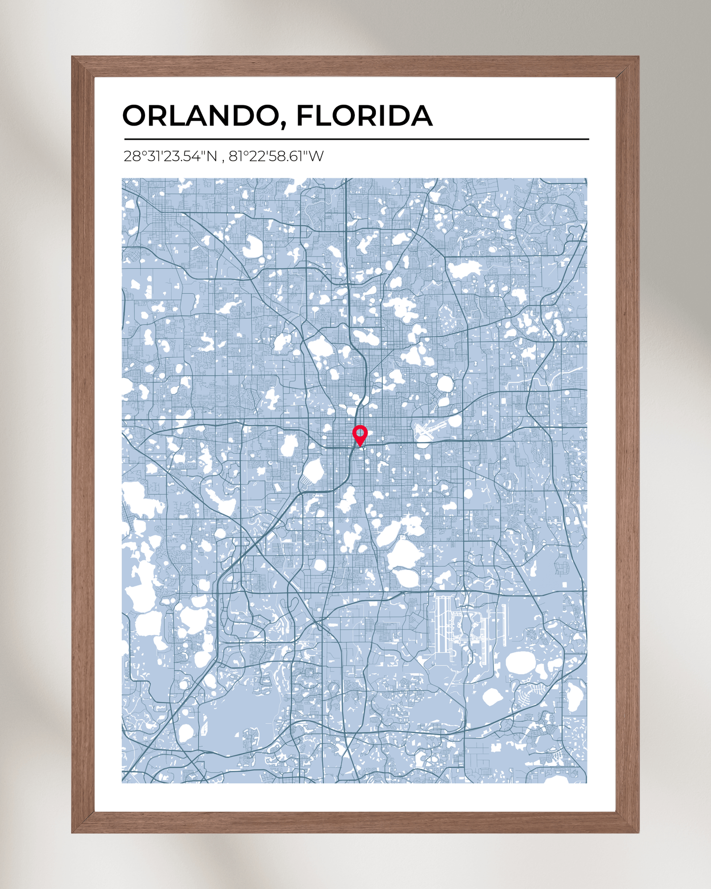 Personalised Map of Orlando