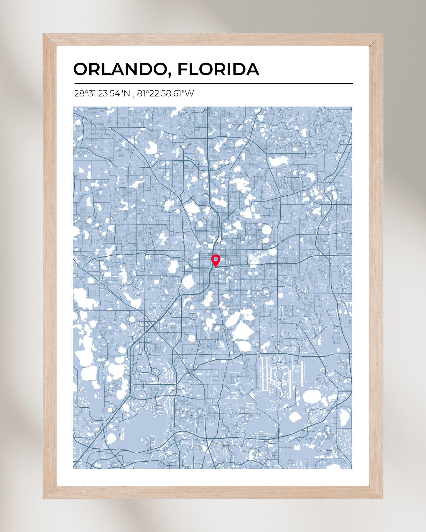 Personalised Map of Orlando