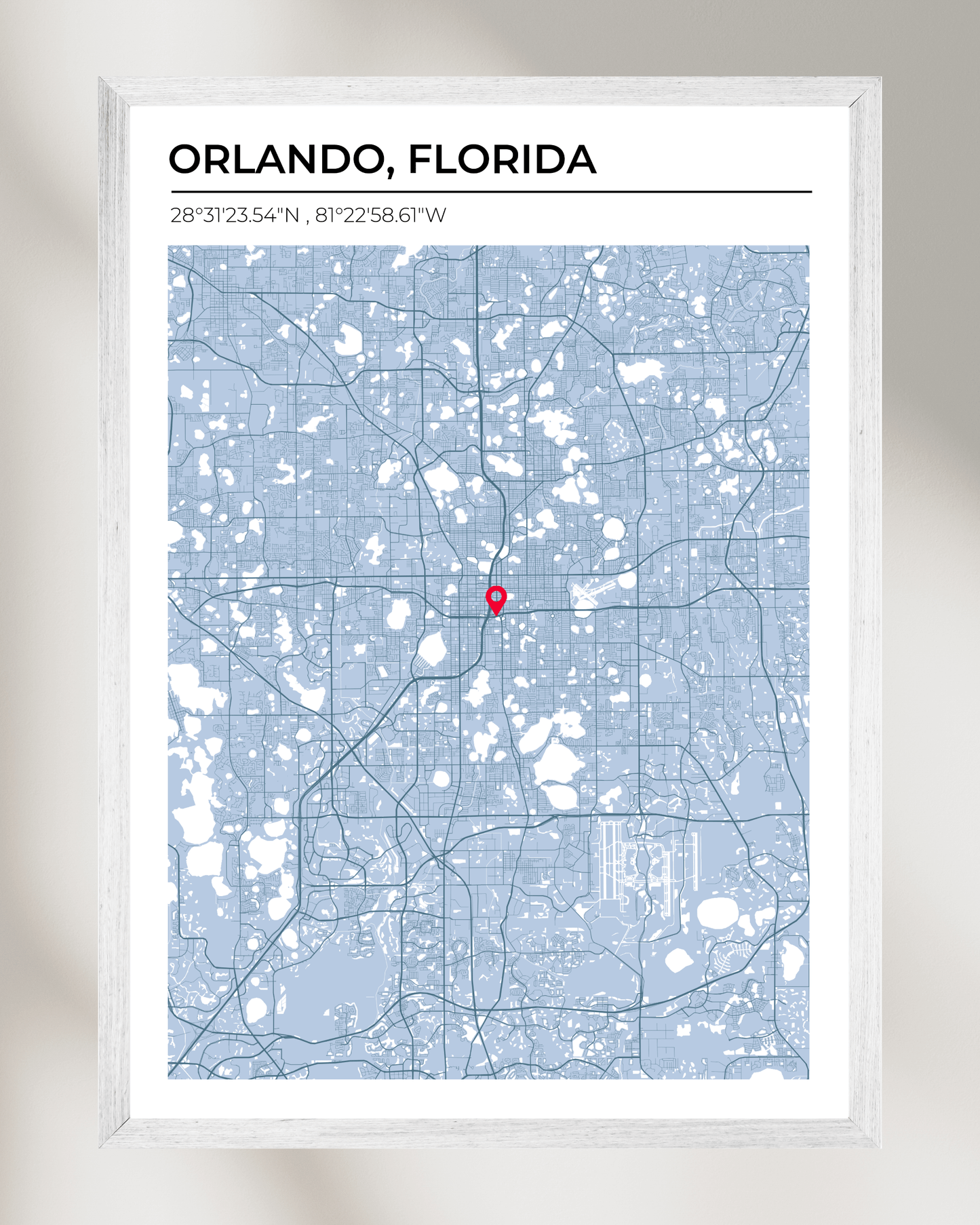 Personalised Map of Orlando